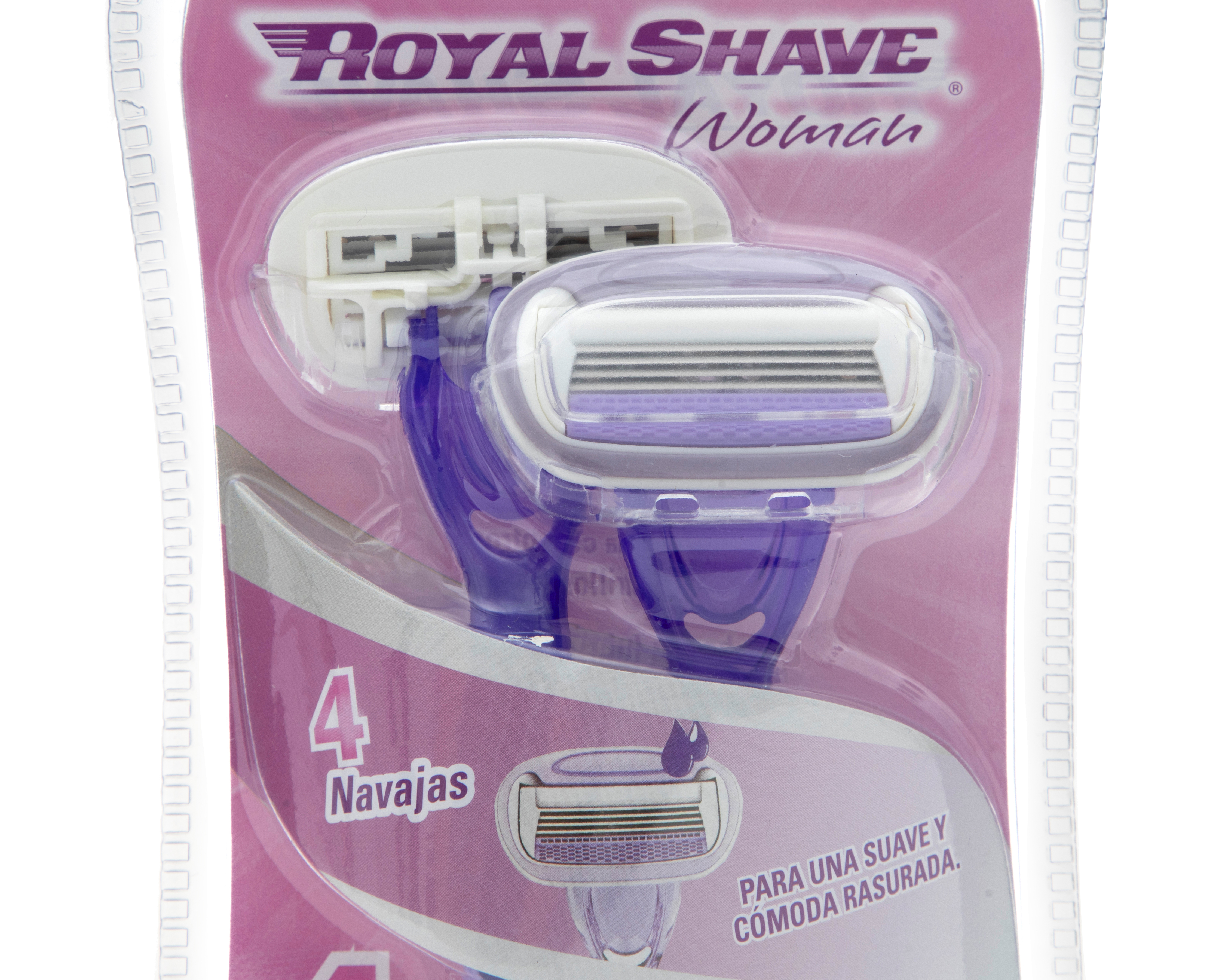 Foto 4 pulgar | Foto 3 | Rastrillo Royal Shave con Vitamina E y Aloe 2 Piezas
