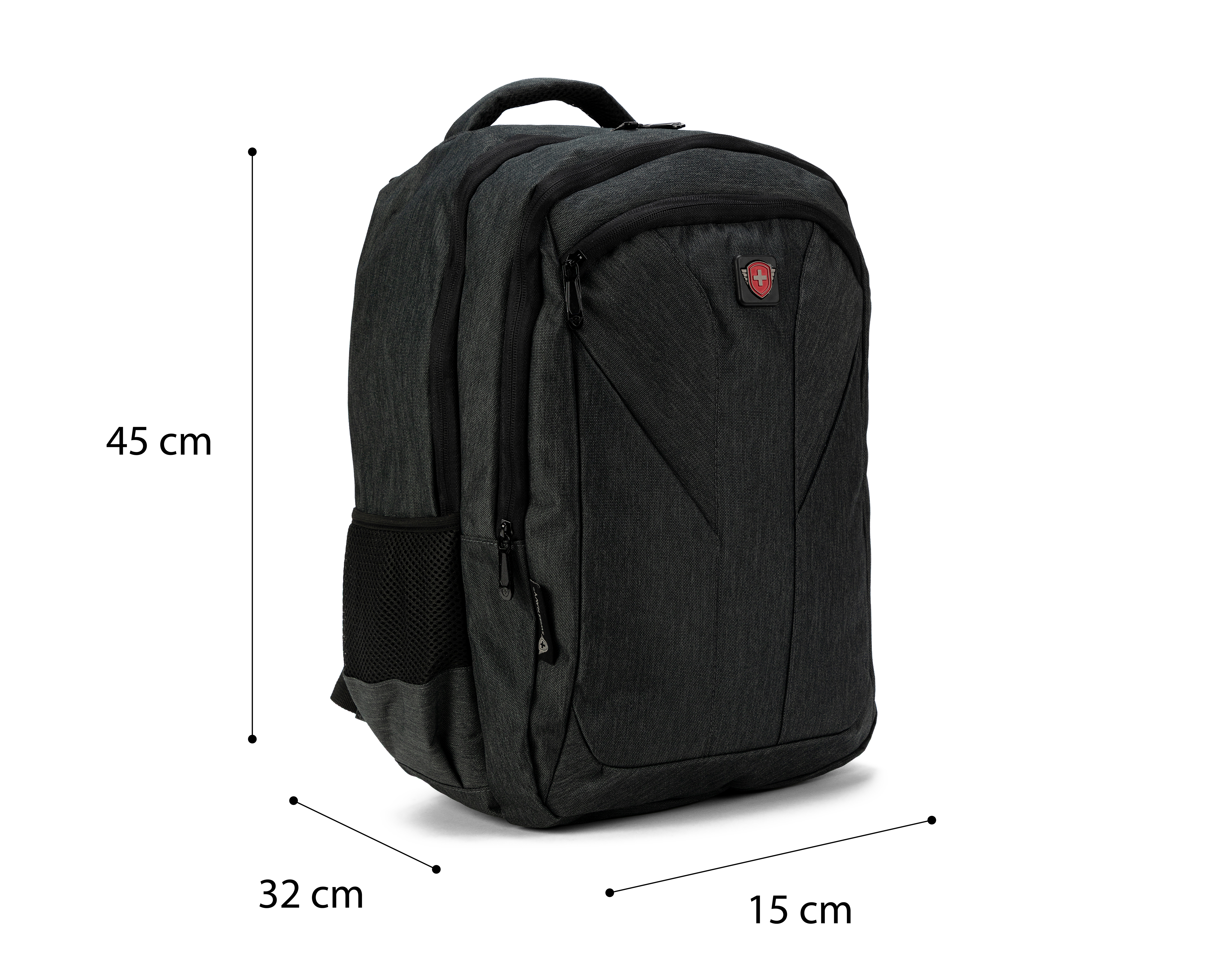 Foto 7 | Foto 7 | Mochila Escolar Swiss Navy Gris