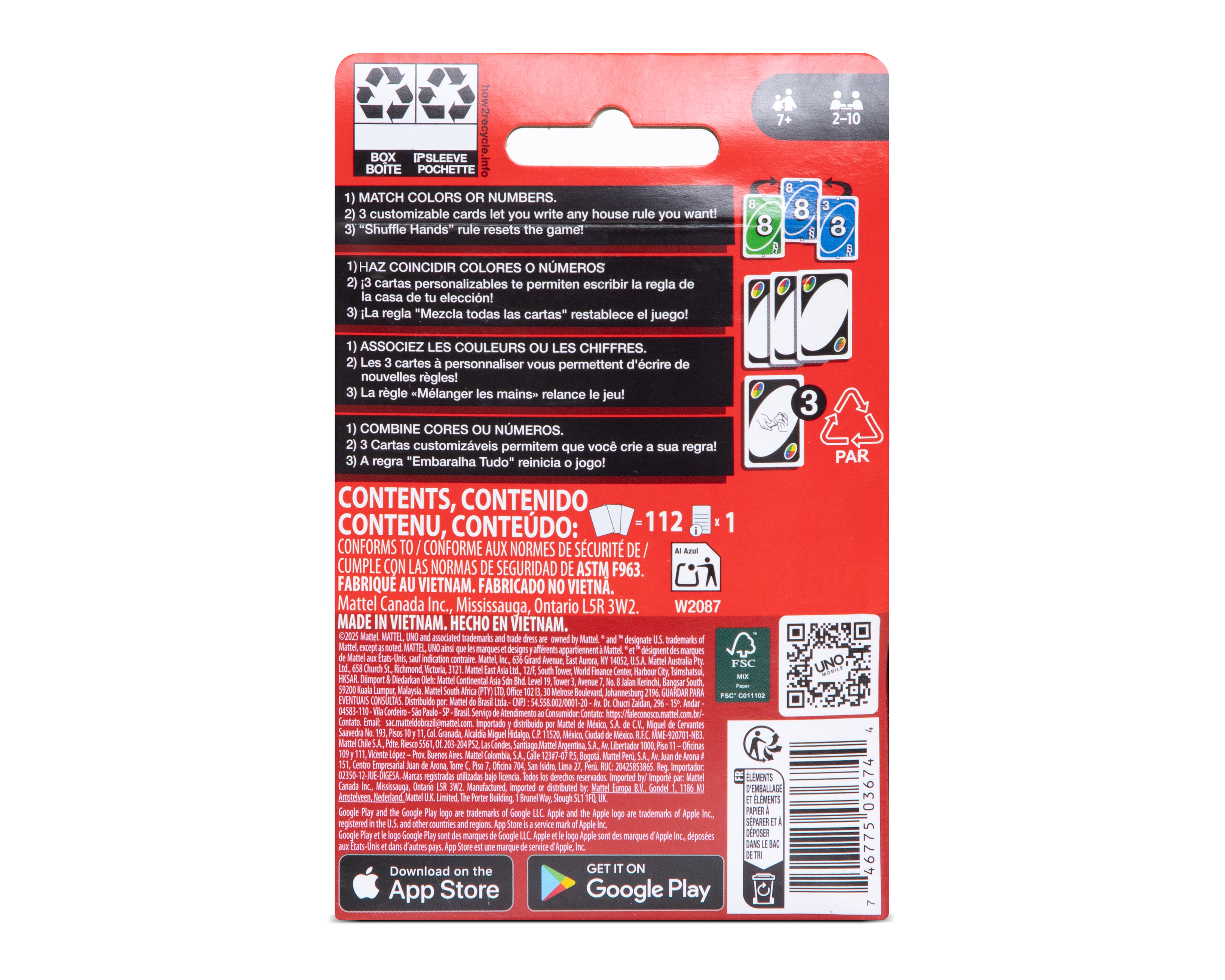 Foto 3 pulgar | Foto 2 | Juego de Mesa Uno