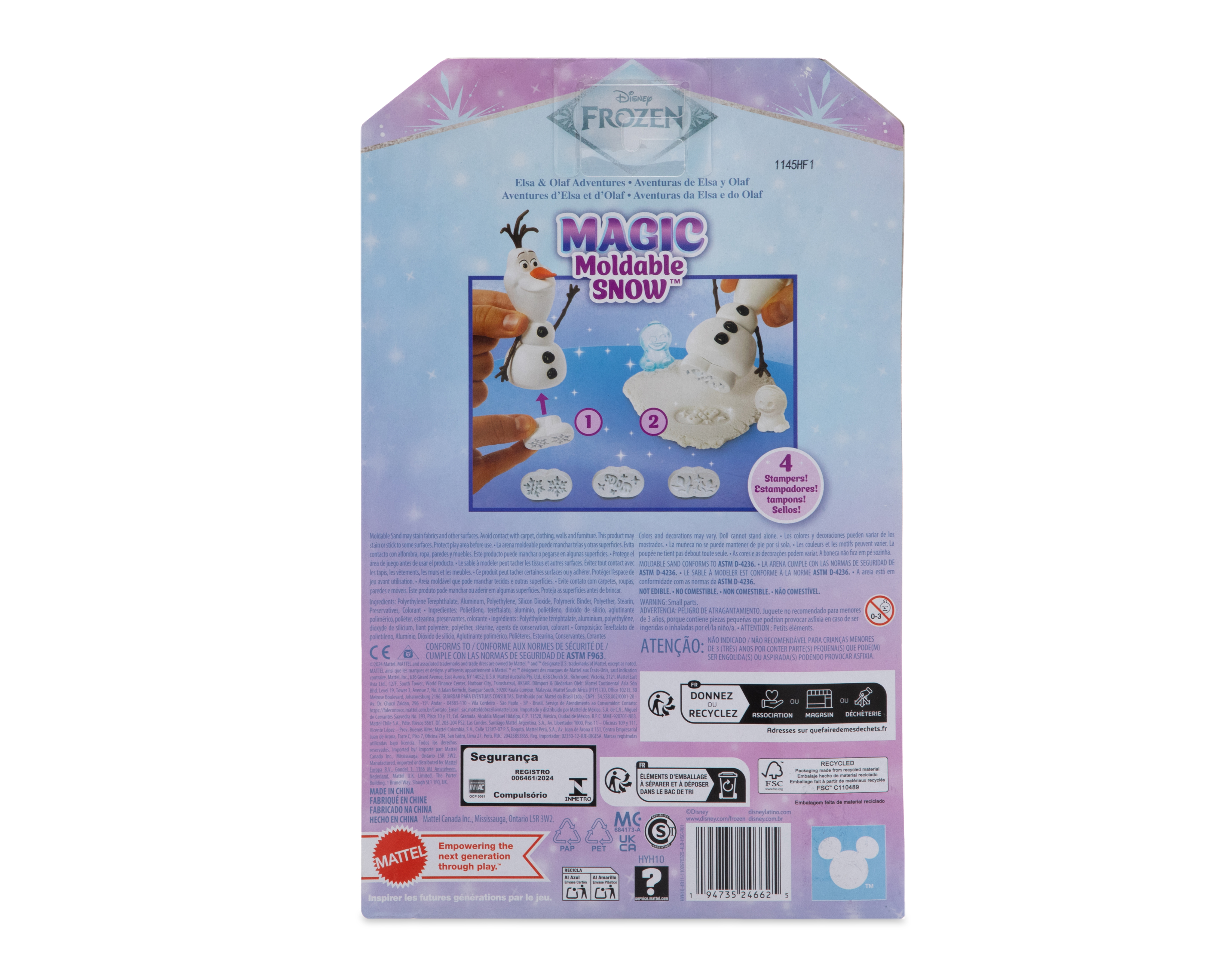 Foto 6 pulgar | Foto 5 | Muñeca Aventuras de Elsa y Olaf Disney Frozen con Accesorios