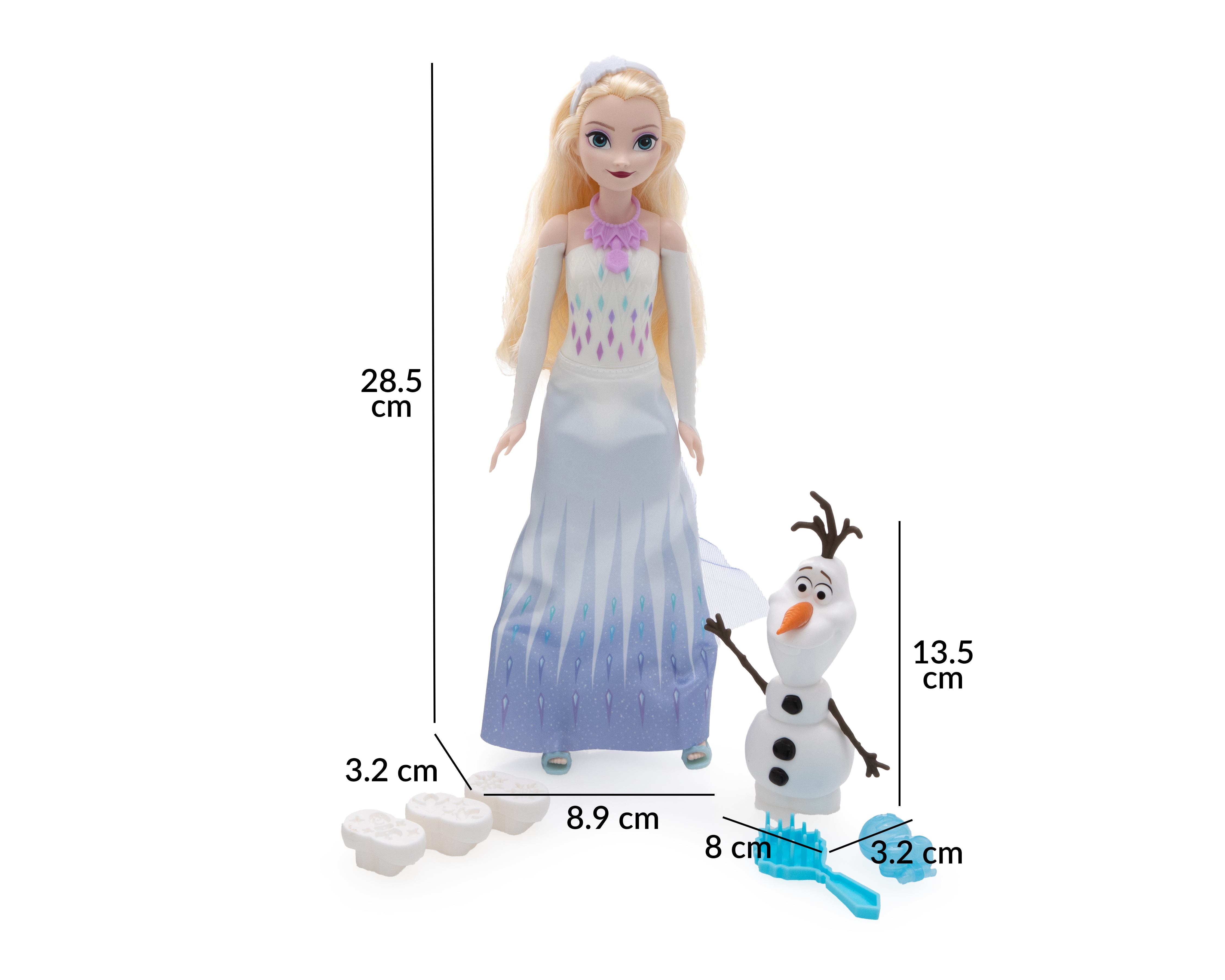 Foto 7 pulgar | Foto 6 | Muñeca Aventuras de Elsa y Olaf Disney Frozen con Accesorios