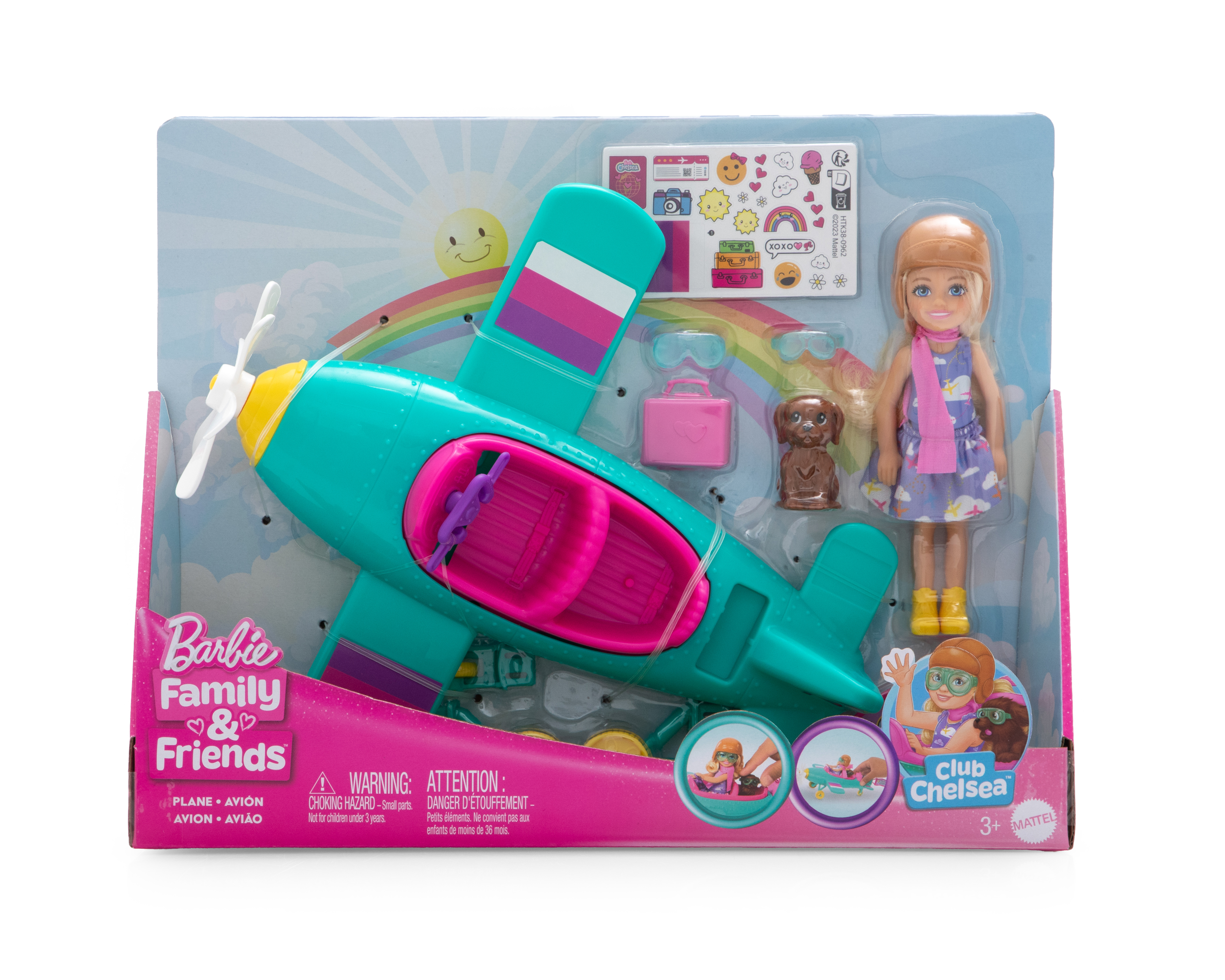 Foto 5 pulgar | Foto 4 | Muñeca Barbie Chelsea Piloto de Avión con Accesorios