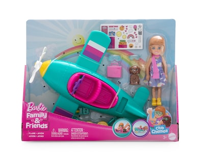 Foto 4 | Foto 4 | Muñeca Barbie Chelsea Piloto de Avión con Accesorios