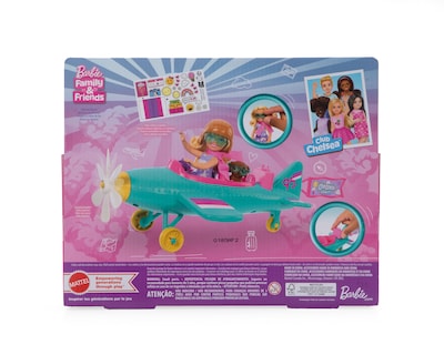 Foto 5 | Foto 5 | Muñeca Barbie Chelsea Piloto de Avión con Accesorios