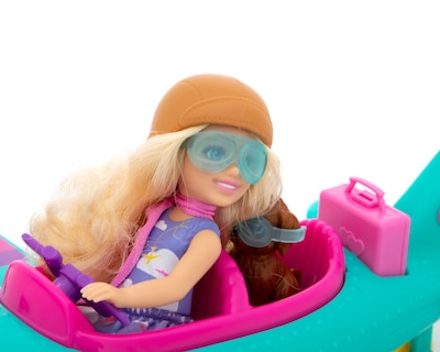 Foto 6 | Foto 6 | Muñeca Barbie Chelsea Piloto de Avión con Accesorios