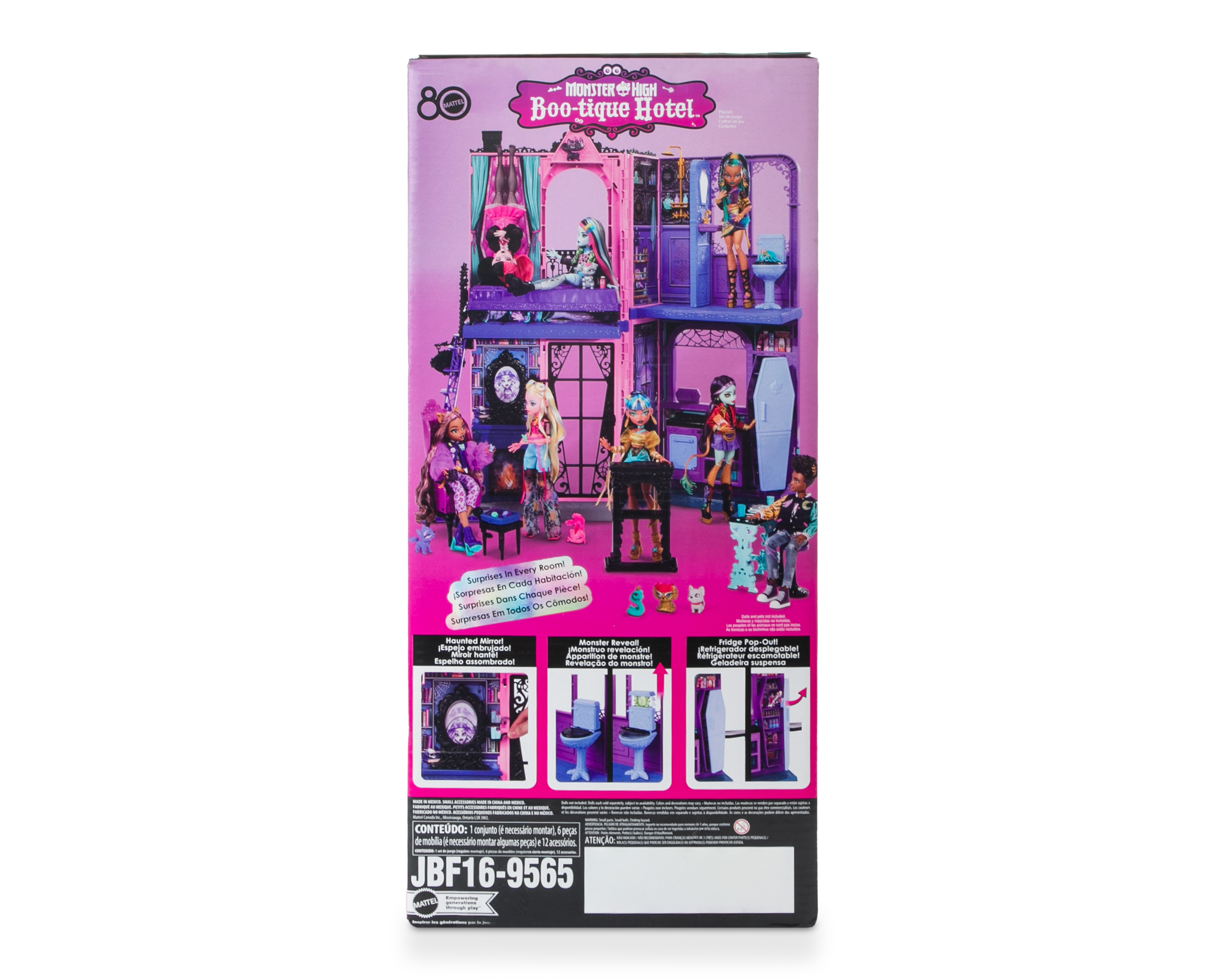 Foto 5 pulgar | Foto 4 | Casa de Muñecas Hotel Boo-tique Monster High
