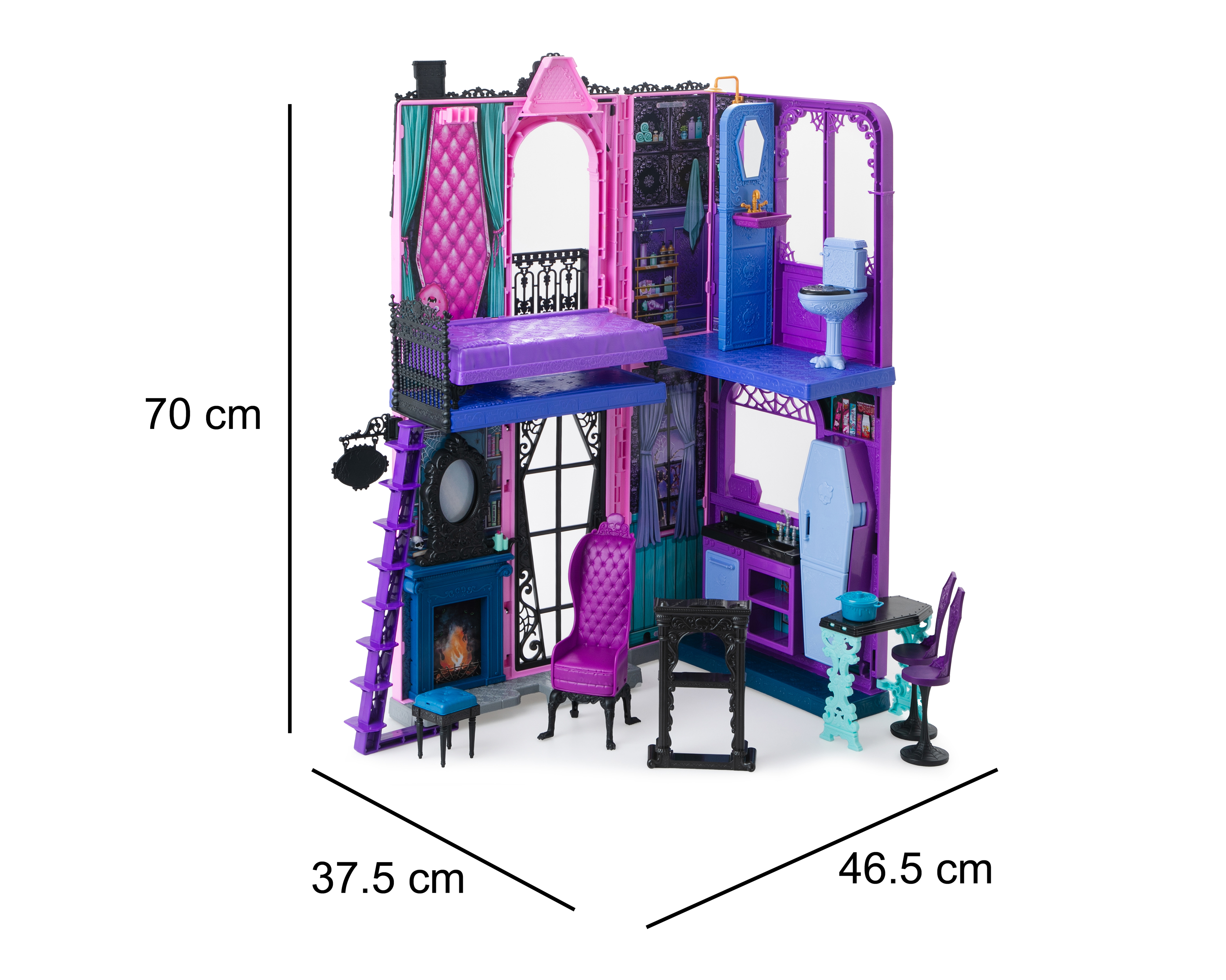 Foto 6 pulgar | Foto 5 | Casa de Muñecas Hotel Boo-tique Monster High