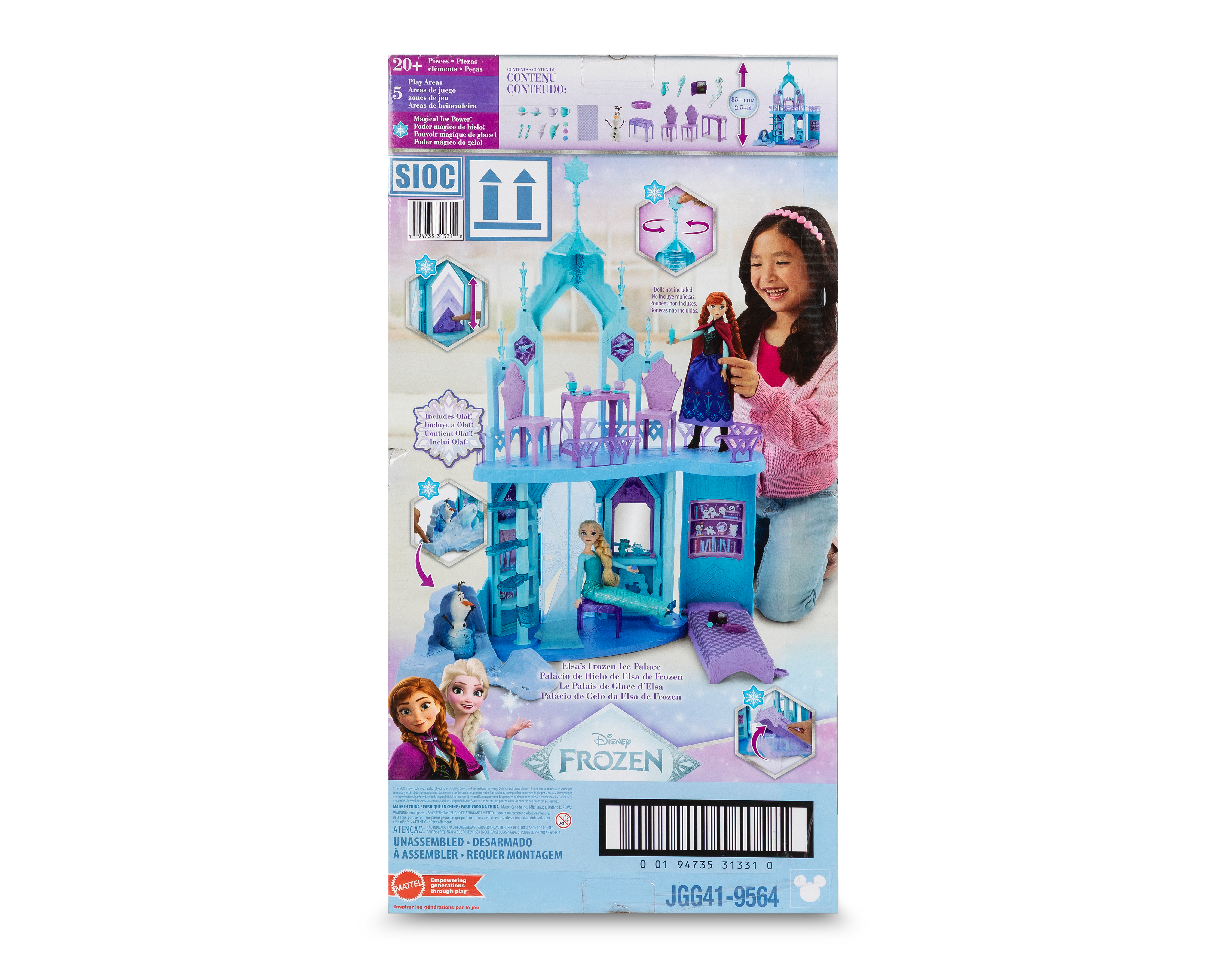 Foto 3 pulgar | Foto 2 | Casa de Muñecas Disney Palacio de Hielo de Elsa de Frozen