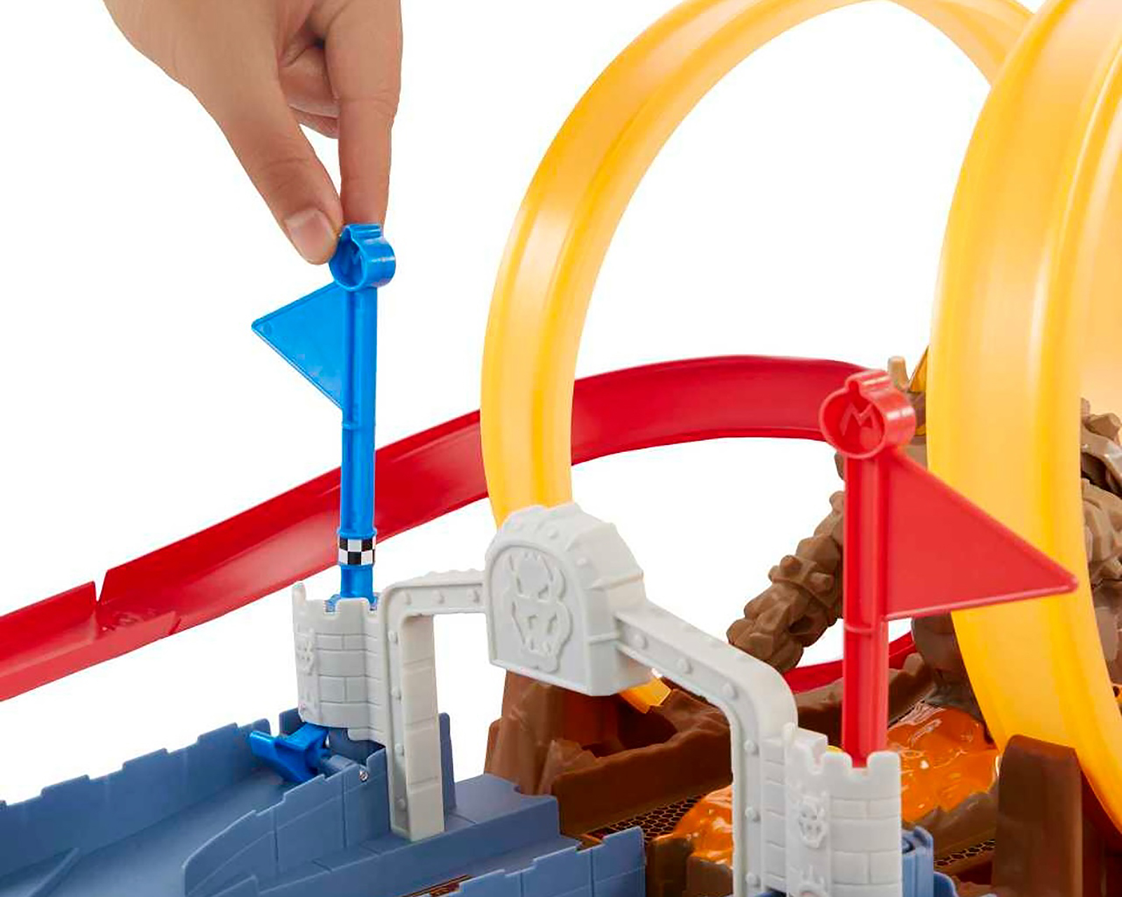 Foto 3 | Foto 3 | Autopista Castillo de Bowser Hot Wheels Mariokart con Vehículo