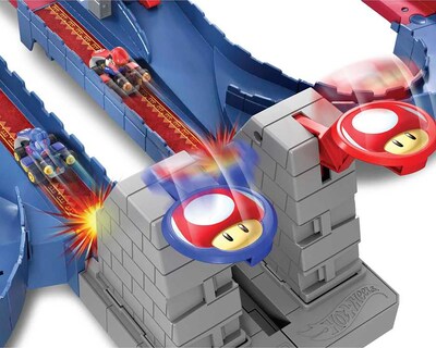 Foto 4 | Foto 4 | Autopista Castillo de Bowser Hot Wheels Mariokart con Vehículo