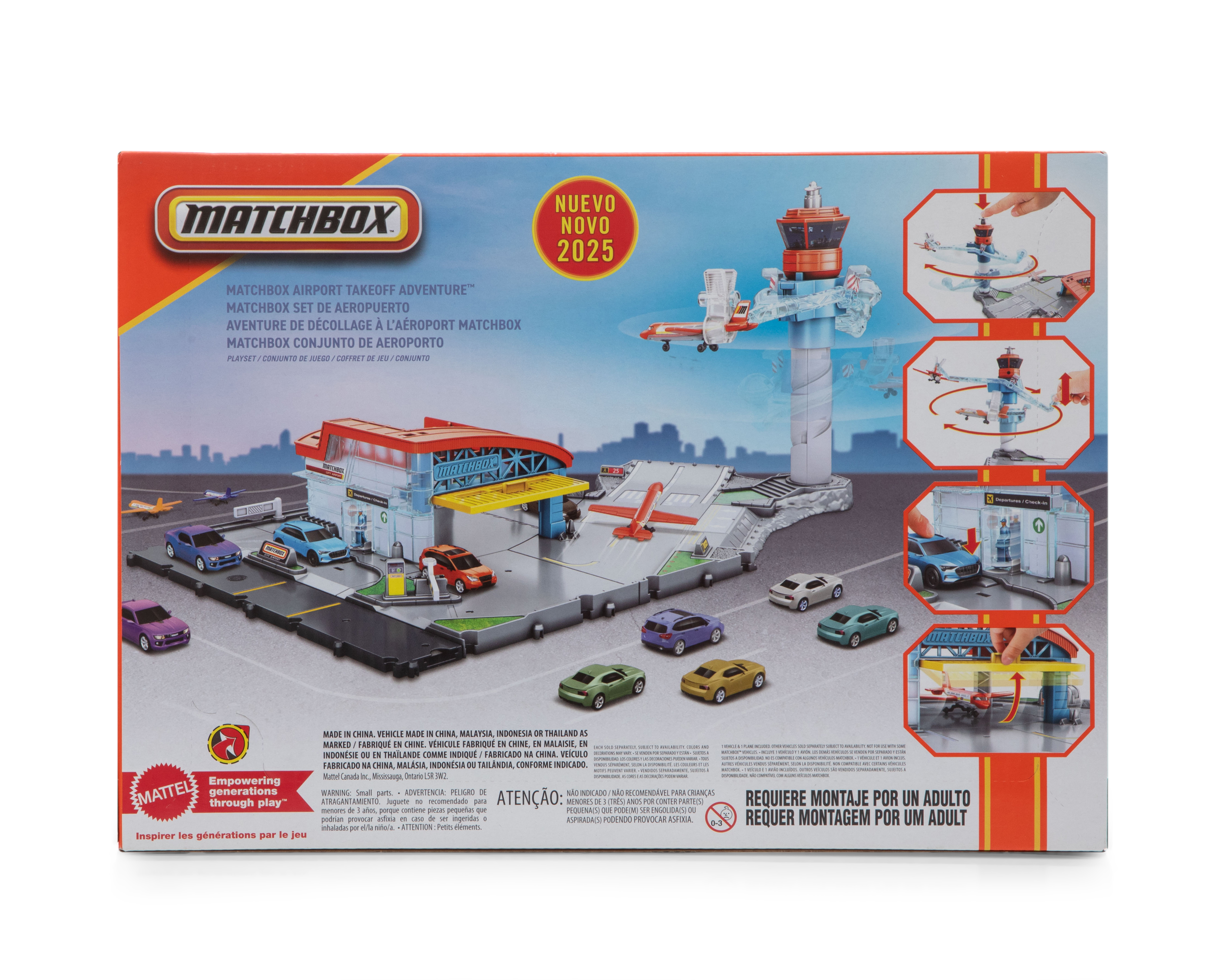 Foto 2 | Foto 2 | Aventura de Despegue en el Aeropuerto Matchbox con Accesorios