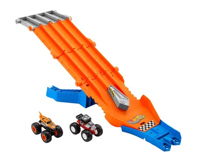 Foto 1 | Foto 1 | Pista Carrera de Destrucción Hot Wheels Monster Trucks con 2 Vehículos