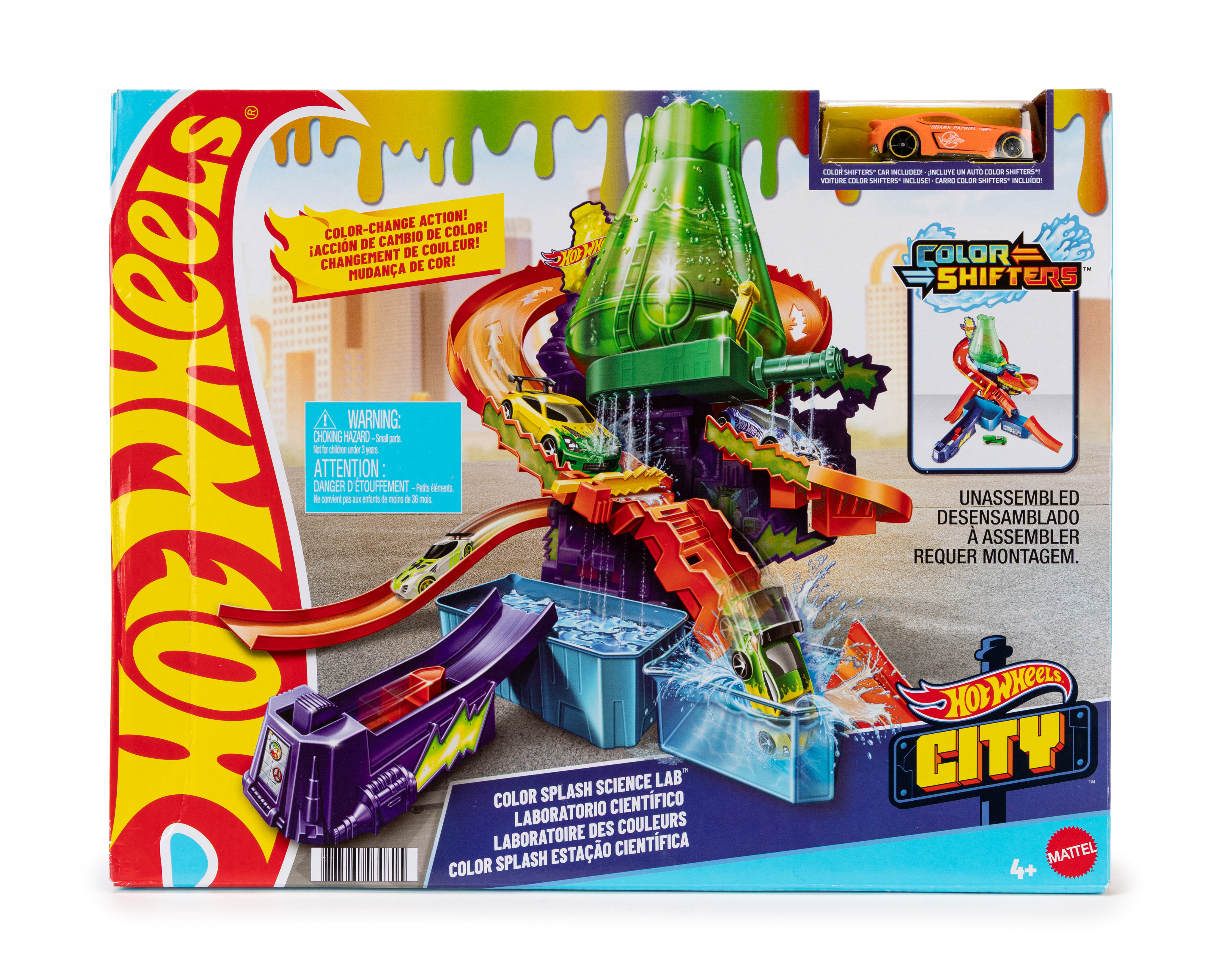 Foto 1 | Foto 1 | Pista de Juguete Hot Wheels Laboratorio Científico con Vehículo