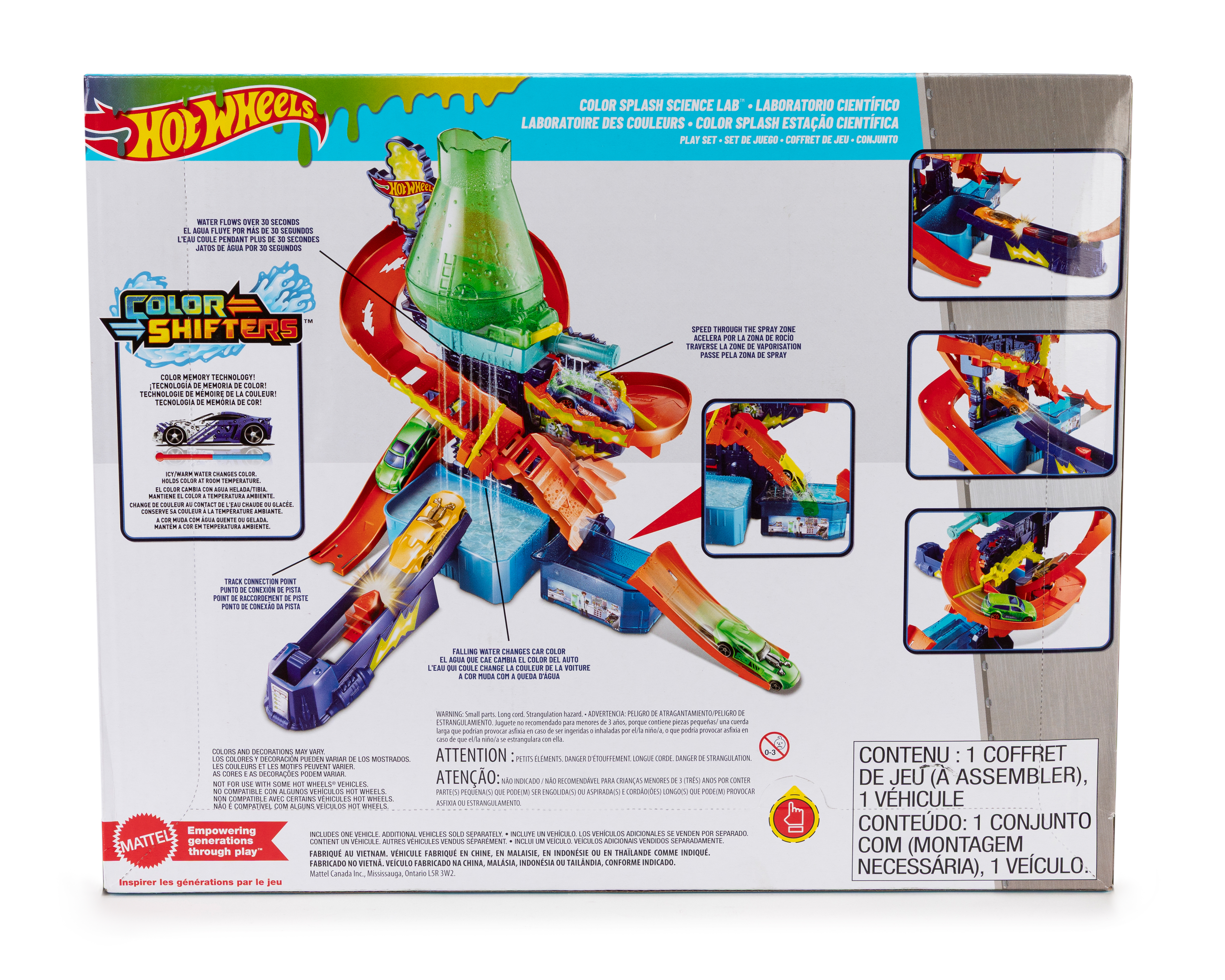 Foto 2 | Foto 2 | Pista de Juguete Hot Wheels Laboratorio Científico con Vehículo