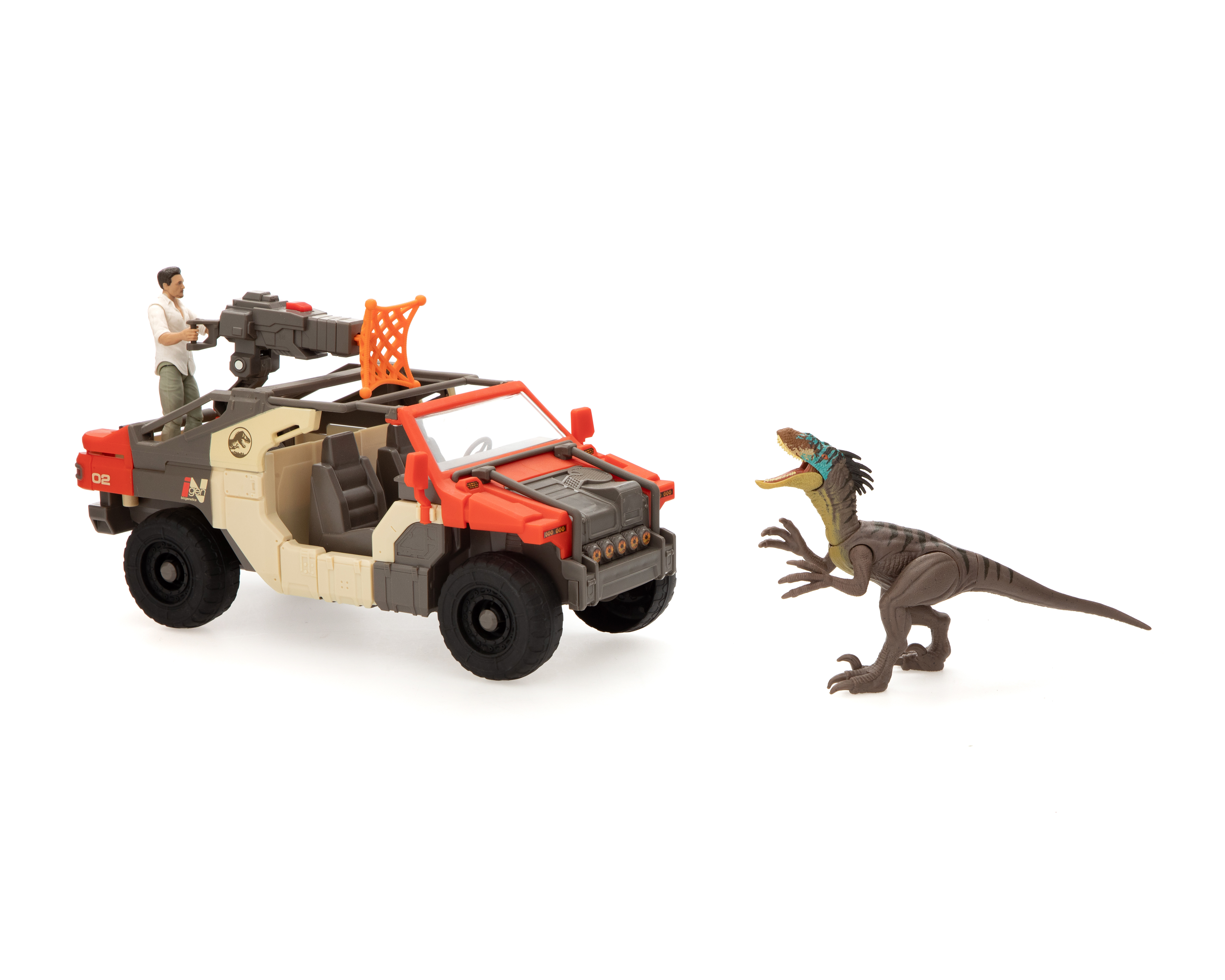 Foto 2 pulgar | Foto 1 | Vehículo de Combate Jurassic World con Accesorios