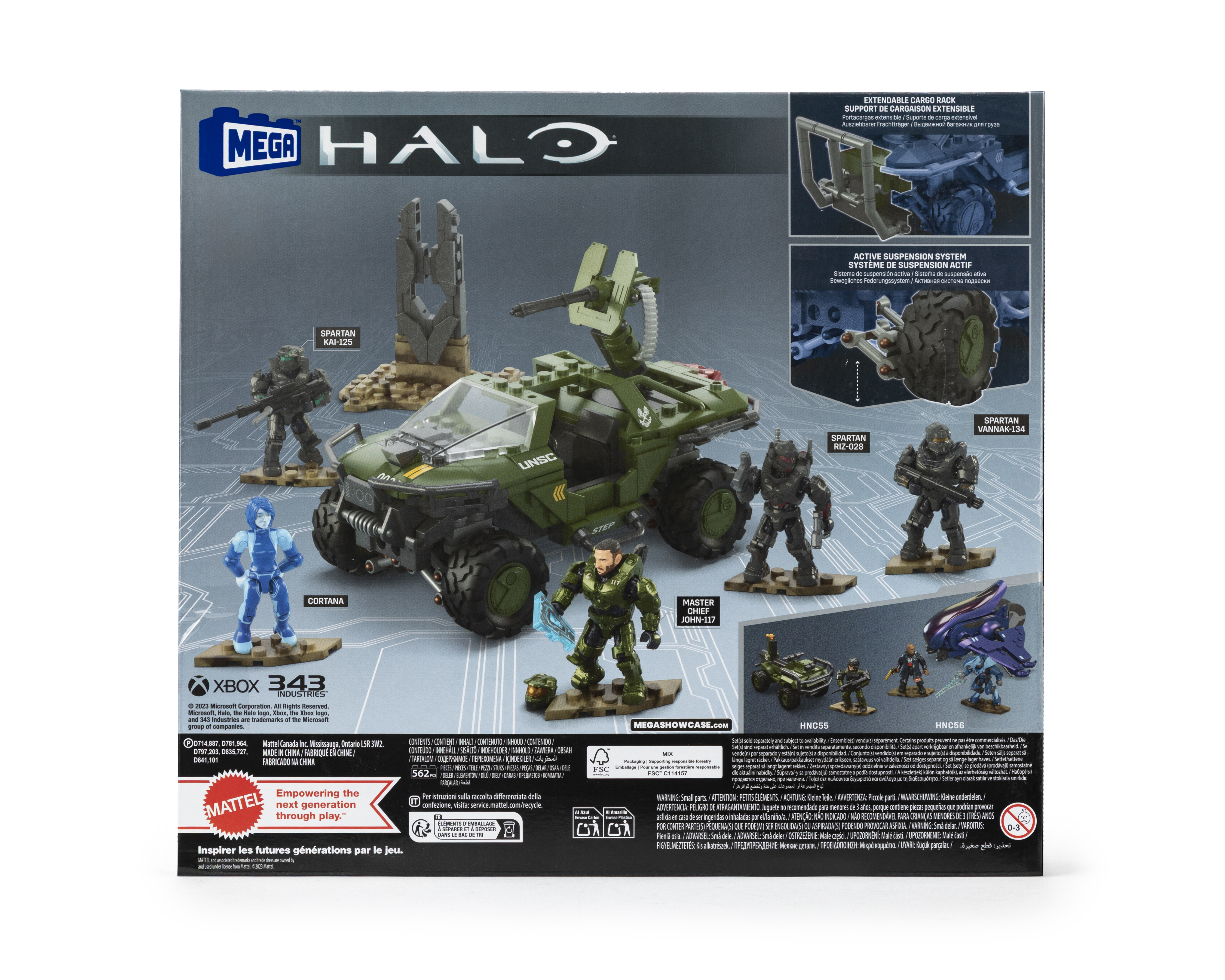 Foto 3 pulgar | Foto 2 | Bloques de Construcción Mega Halo 462 Piezas