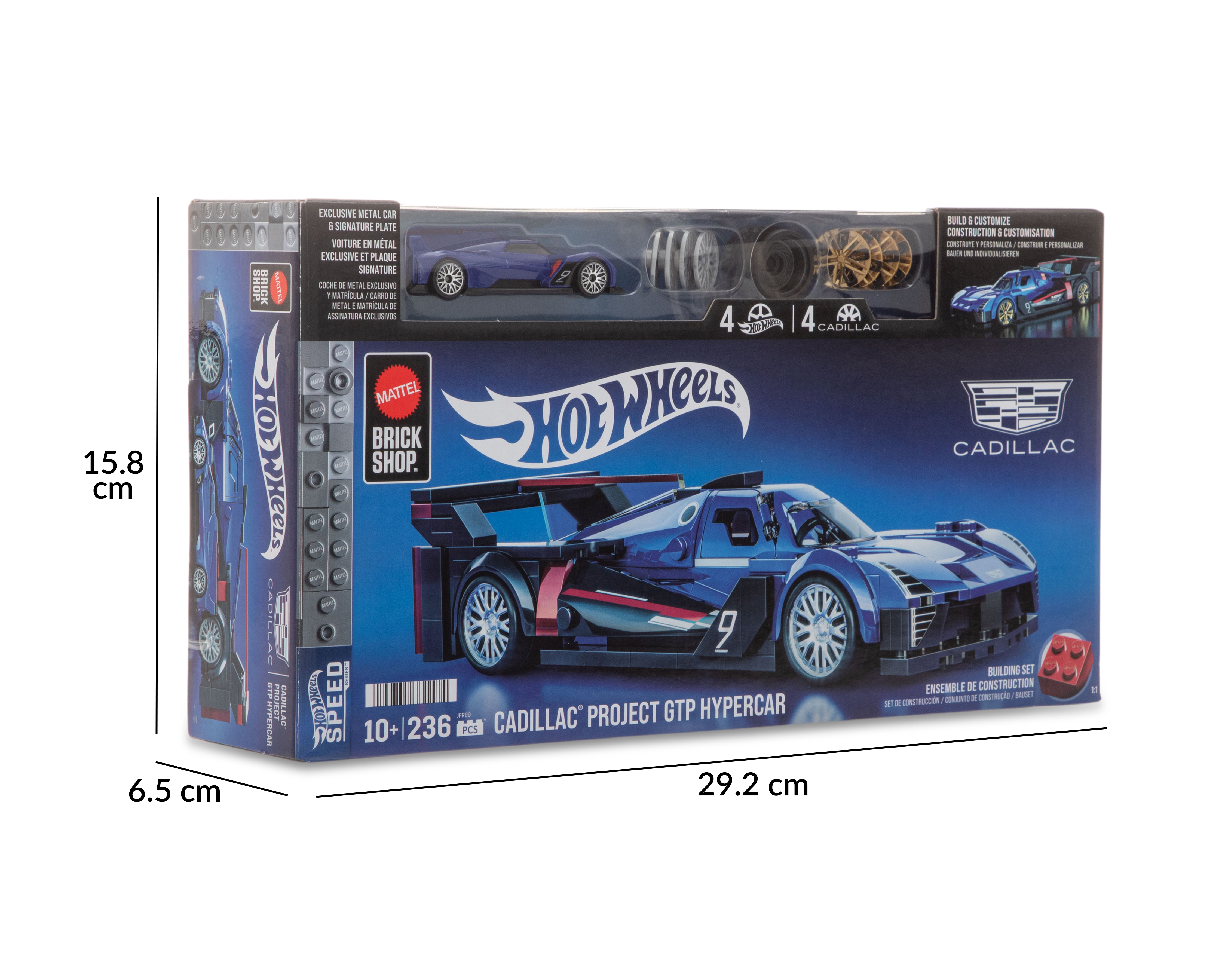 Foto 4 pulgar | Foto 3 | Bloques de Construcción Hot Wheels 236 Piezas