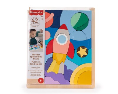 Foto 1 | Foto 1 | Rompecabezas de Madera Fisher Price 42 Piezas