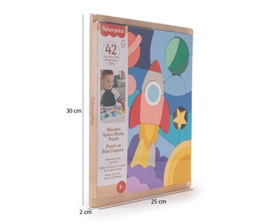 Foto 3 | Foto 3 | Rompecabezas de Madera Fisher Price 42 Piezas