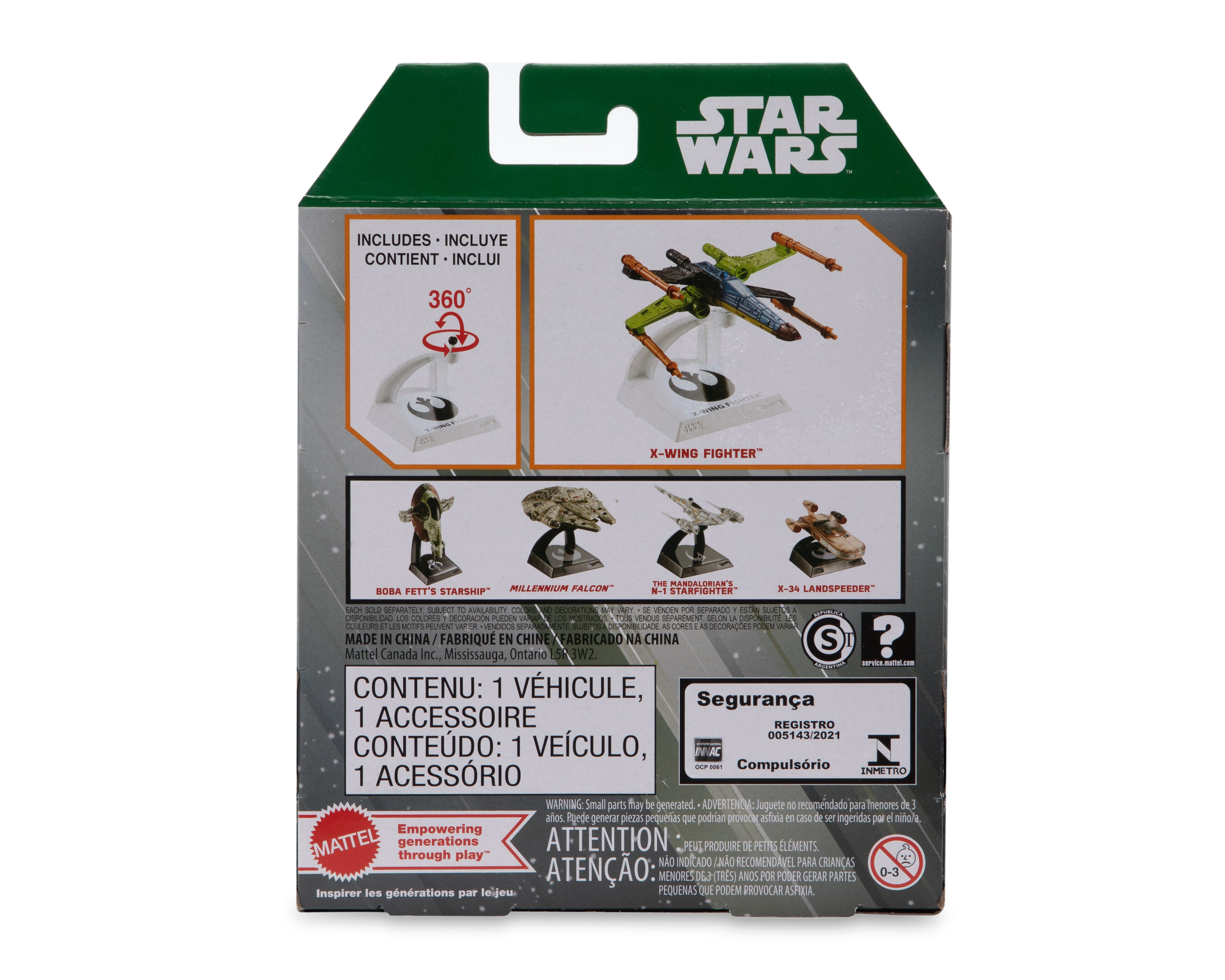 Foto 2 | Foto 2 | Vehículo Espacial Star Wars Hot Wheels 1 Pieza al Azar