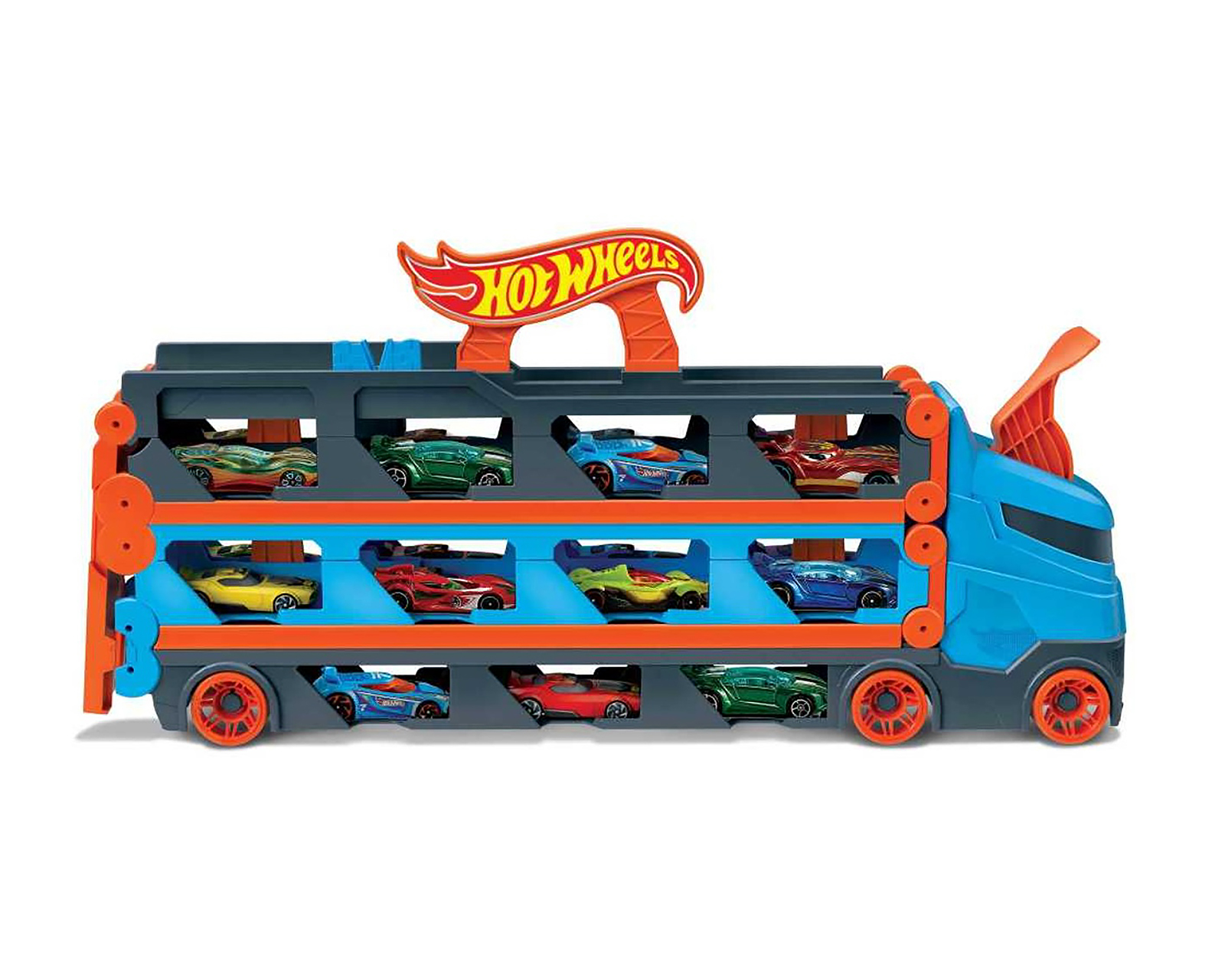 Foto 2 | Foto 2 | Remolque Speedway Hot Wheels 4 Piezas