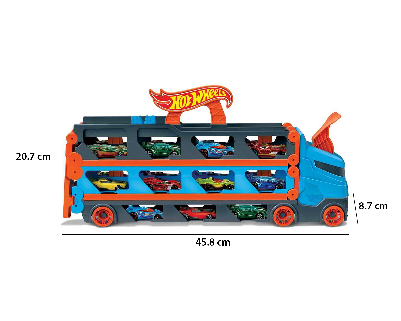 Foto 7 pulgar | Foto 6 | Remolque Speedway Hot Wheels 4 Piezas