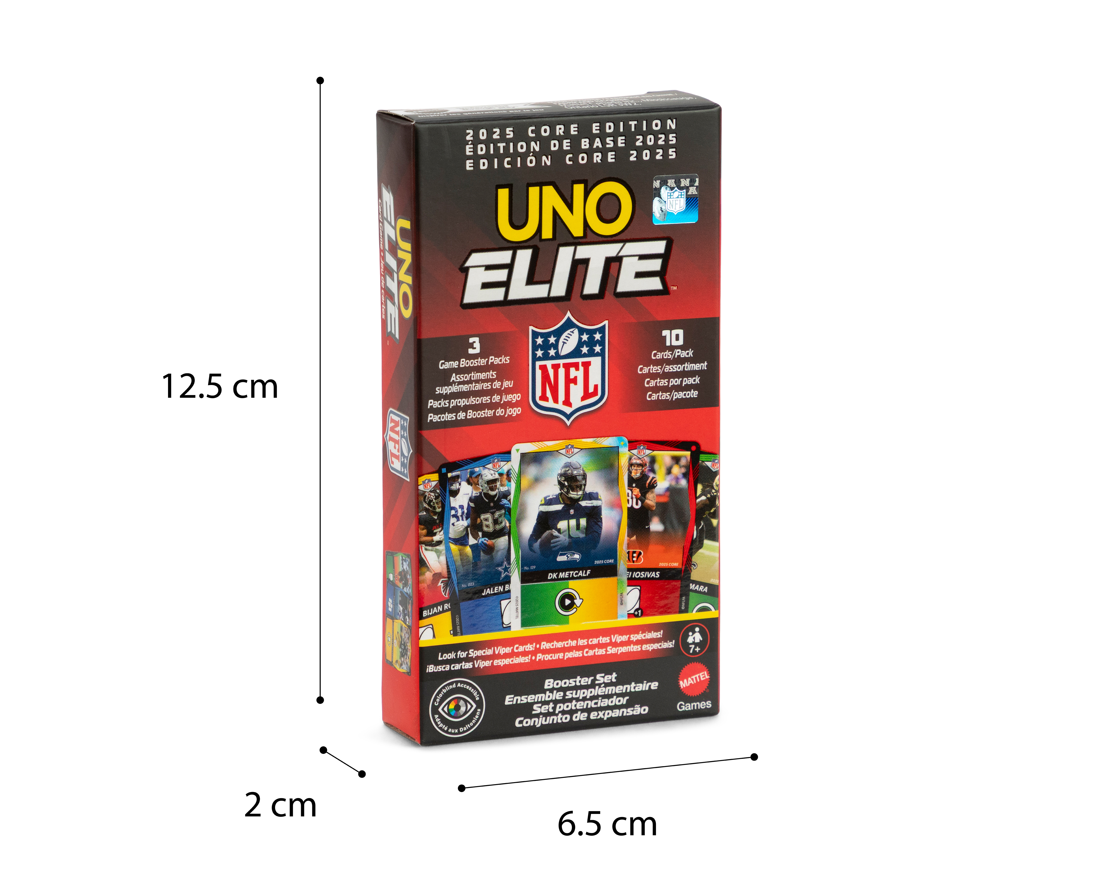 Foto 5 pulgar | Foto 4 | Juego de Mesa Uno Booster Elite NFL