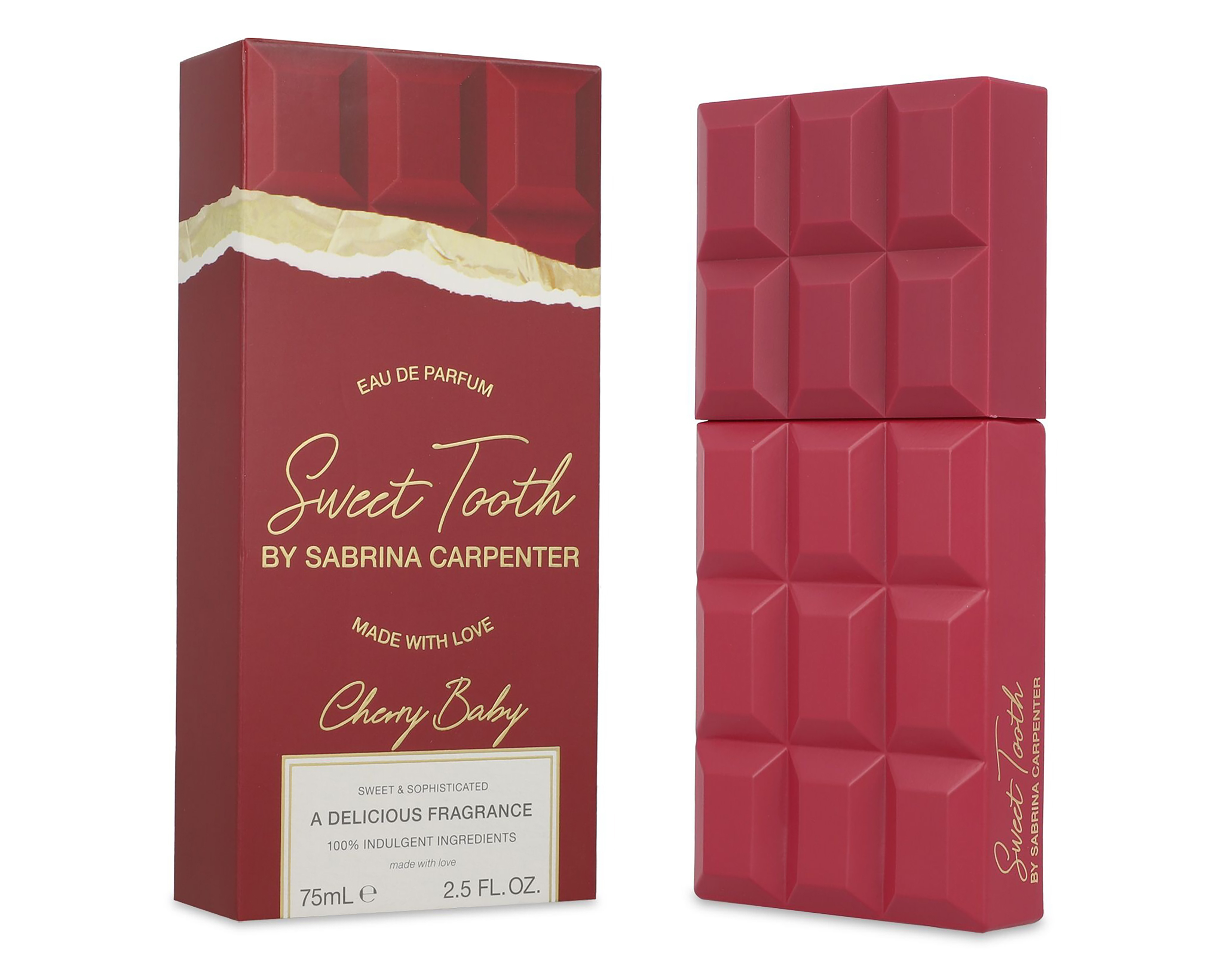 Foto 2 pulgar | Foto 1 | Perfume Sabrina Carpenter Sweet Tooth Cherry Baby Eau de Parfum 75 ml