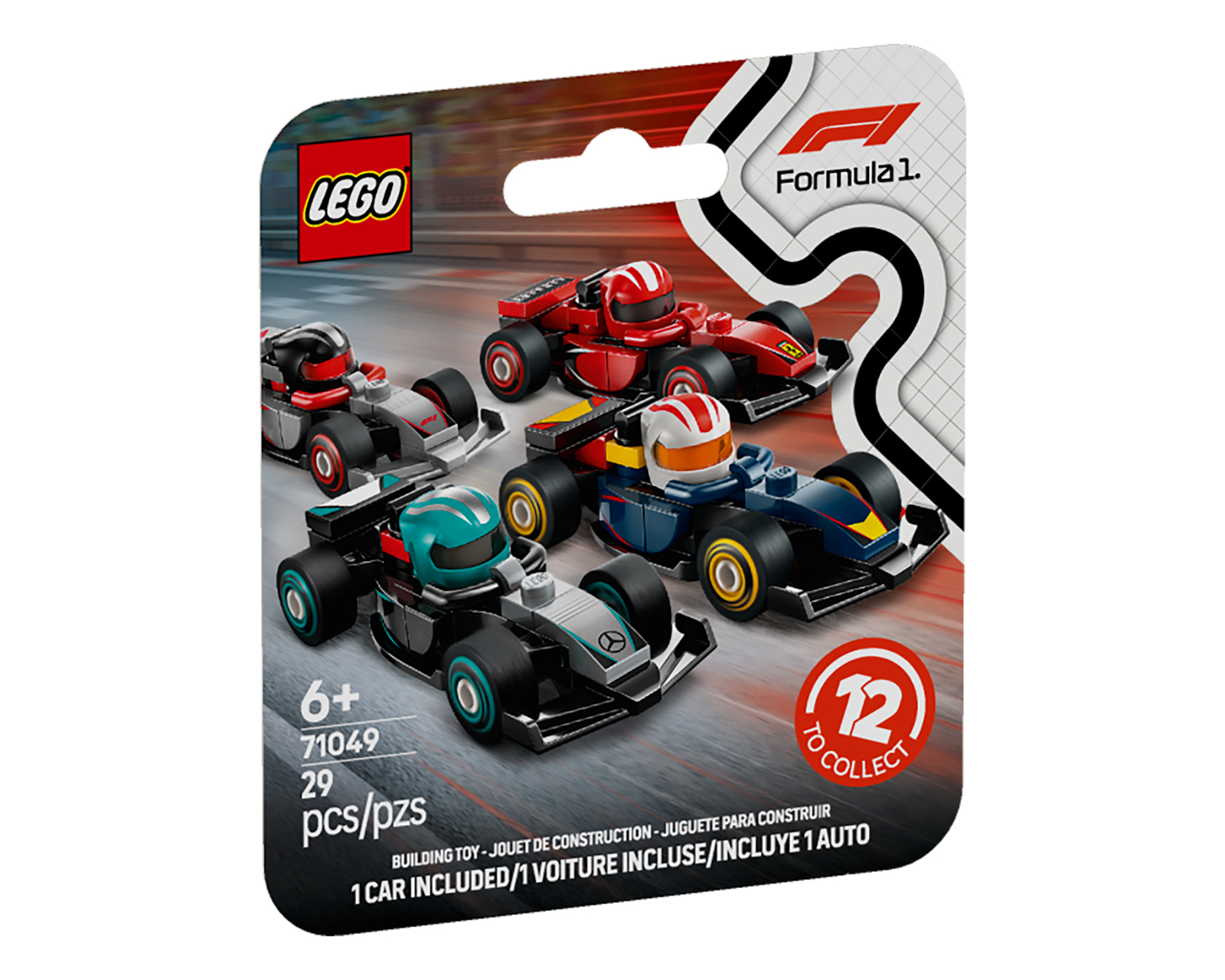 Foto 4 | Foto 4 | LEGO Coches de F1 Coleccionables 1 Pieza al Azar
