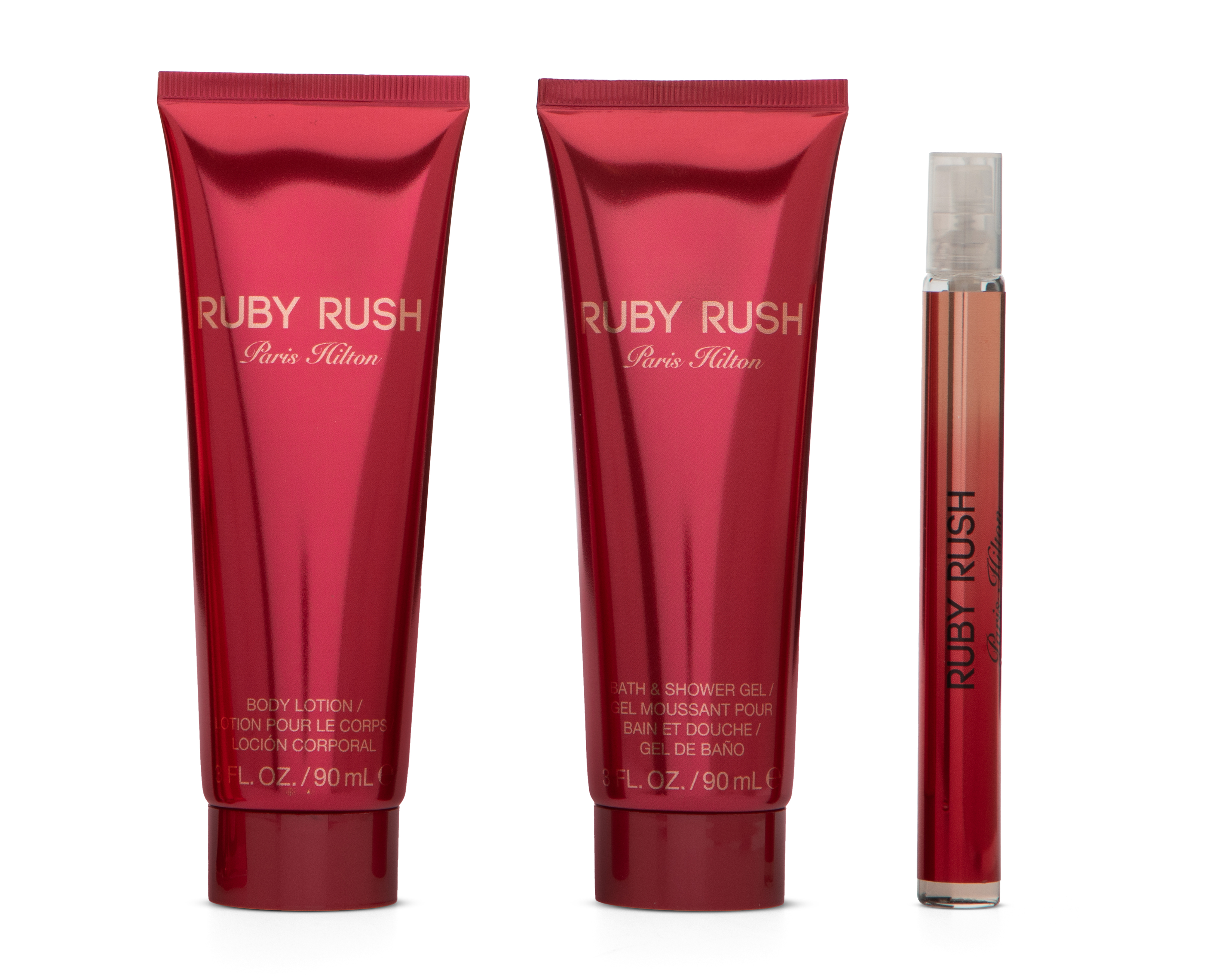 Foto 3 | Foto 3 | Estuche para Mujer Paris Hilton Ruby Rush 4 Piezas