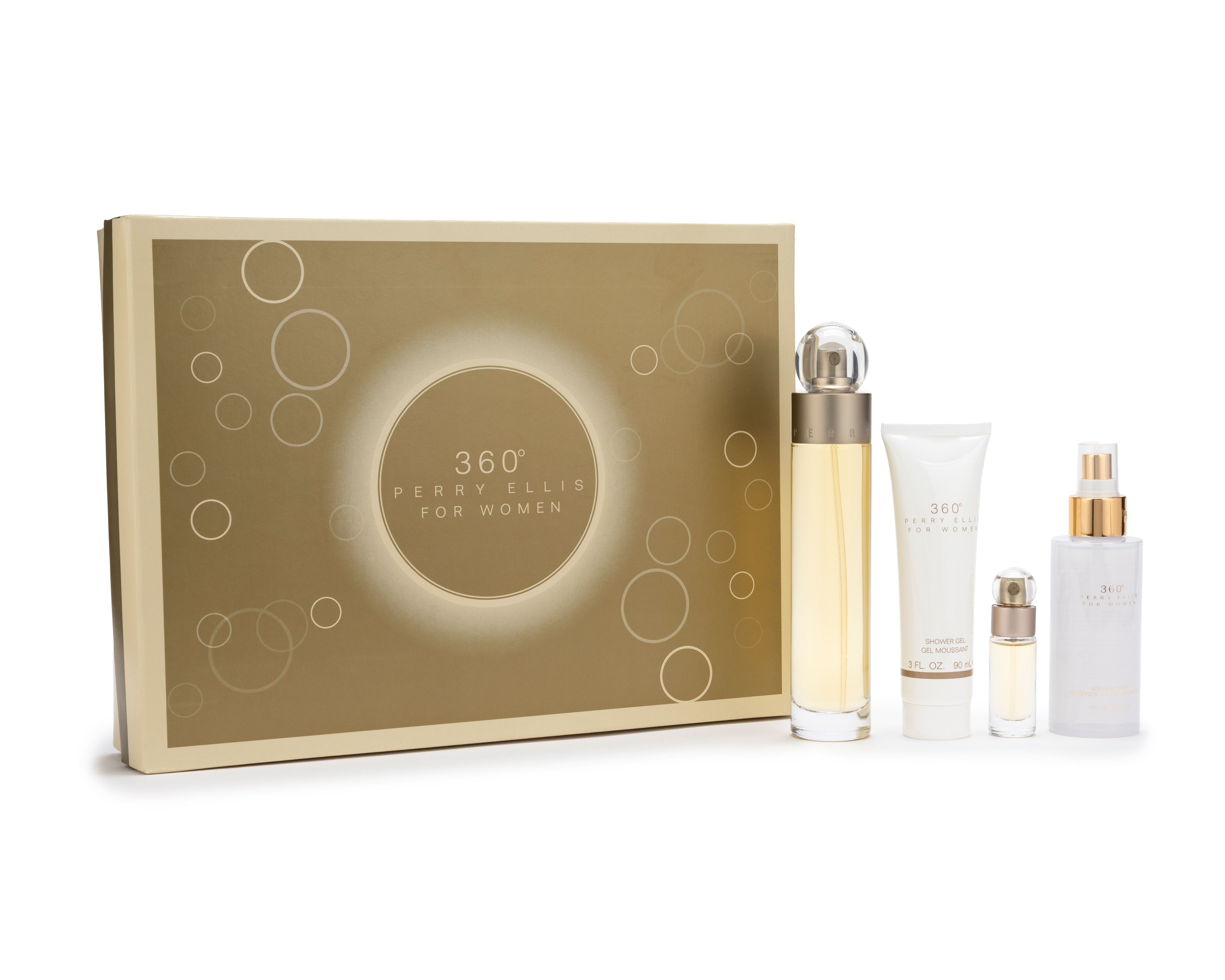 Estuche para Mujer Perry Ellis 360 4 Piezas