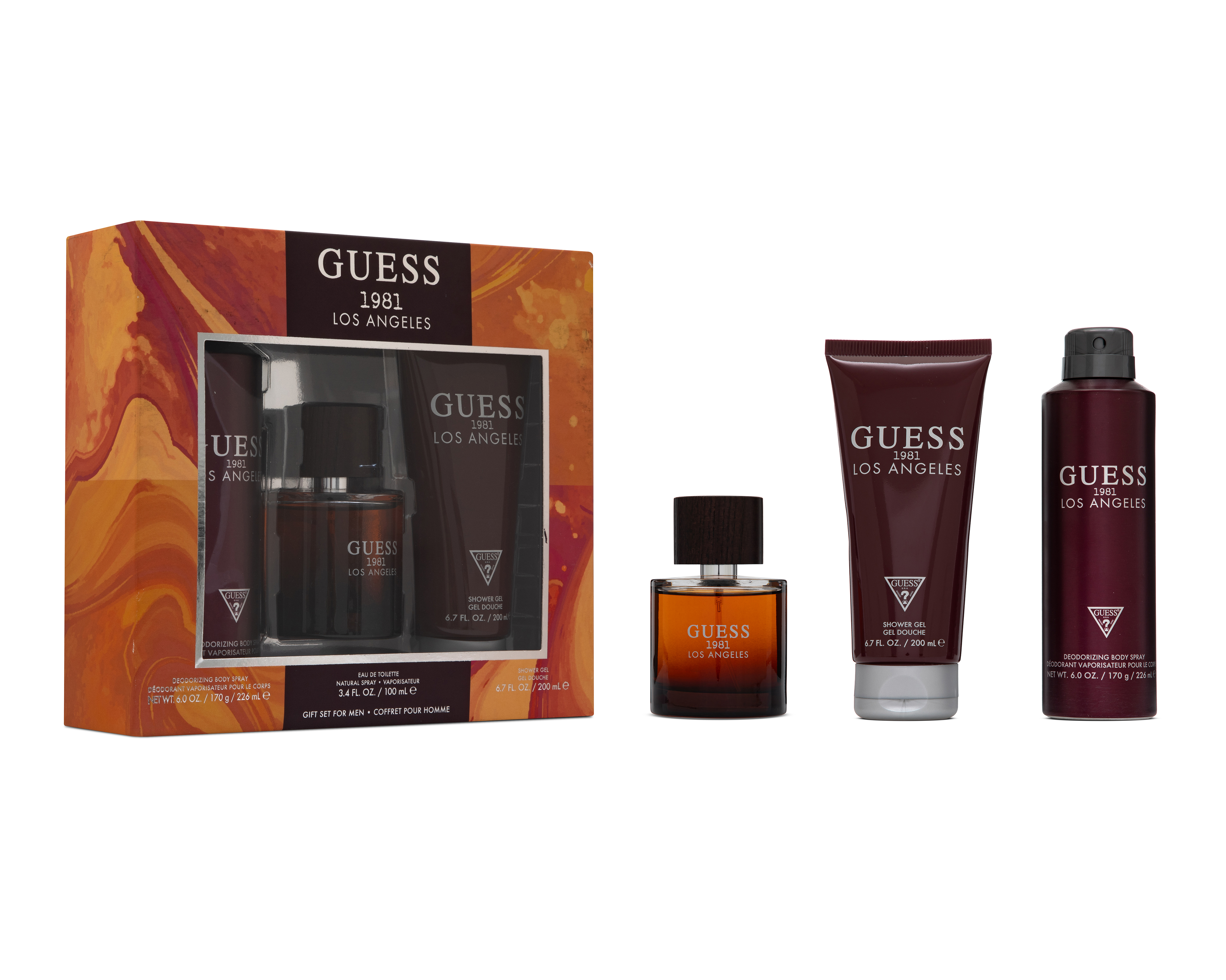 Foto 2 pulgar | Foto 1 | Estuche para Hombre Guess 1981 Los Angeles 3 Piezas