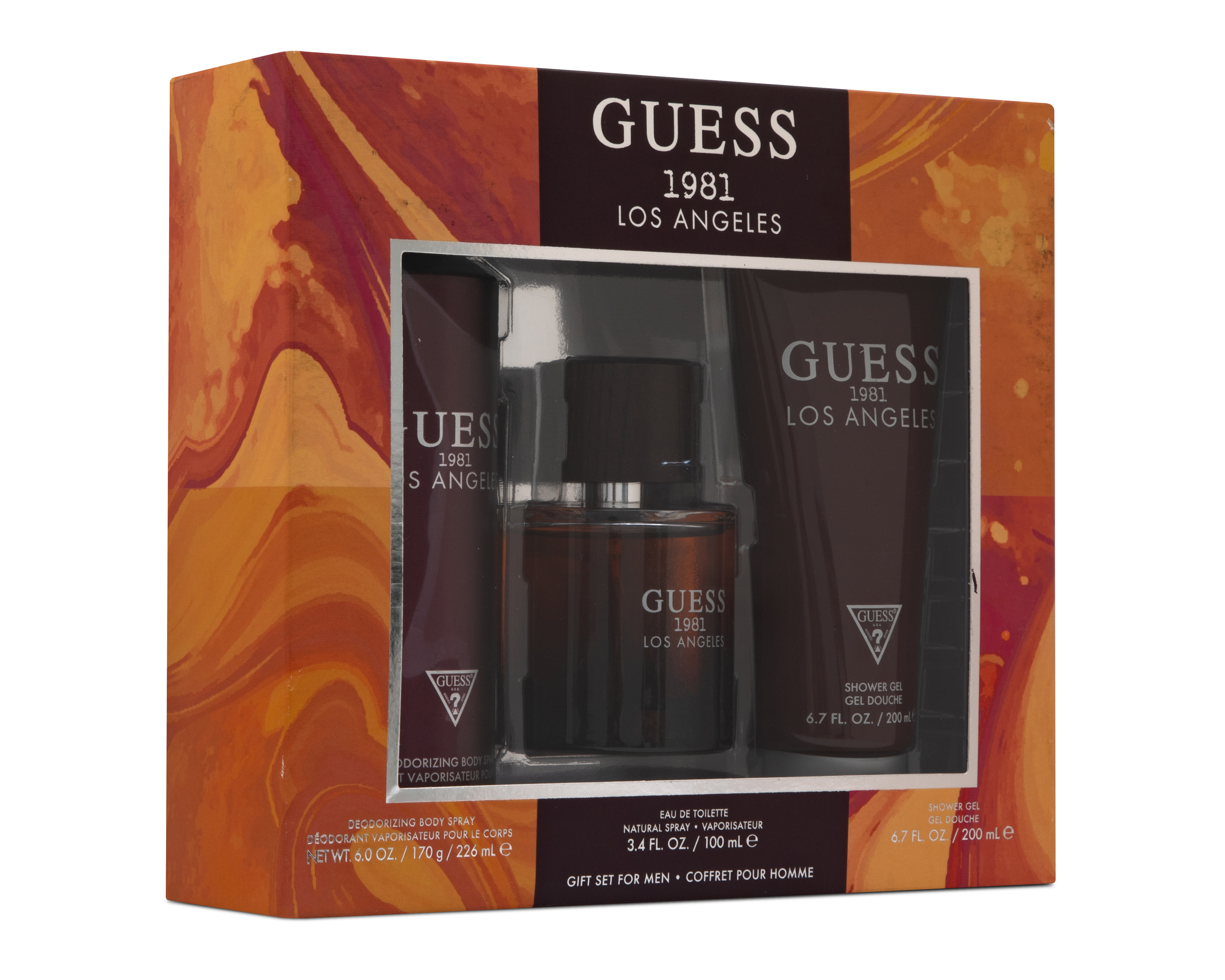 Foto 4 | Foto 4 | Estuche para Hombre Guess 1981 Los Angeles 3 Piezas