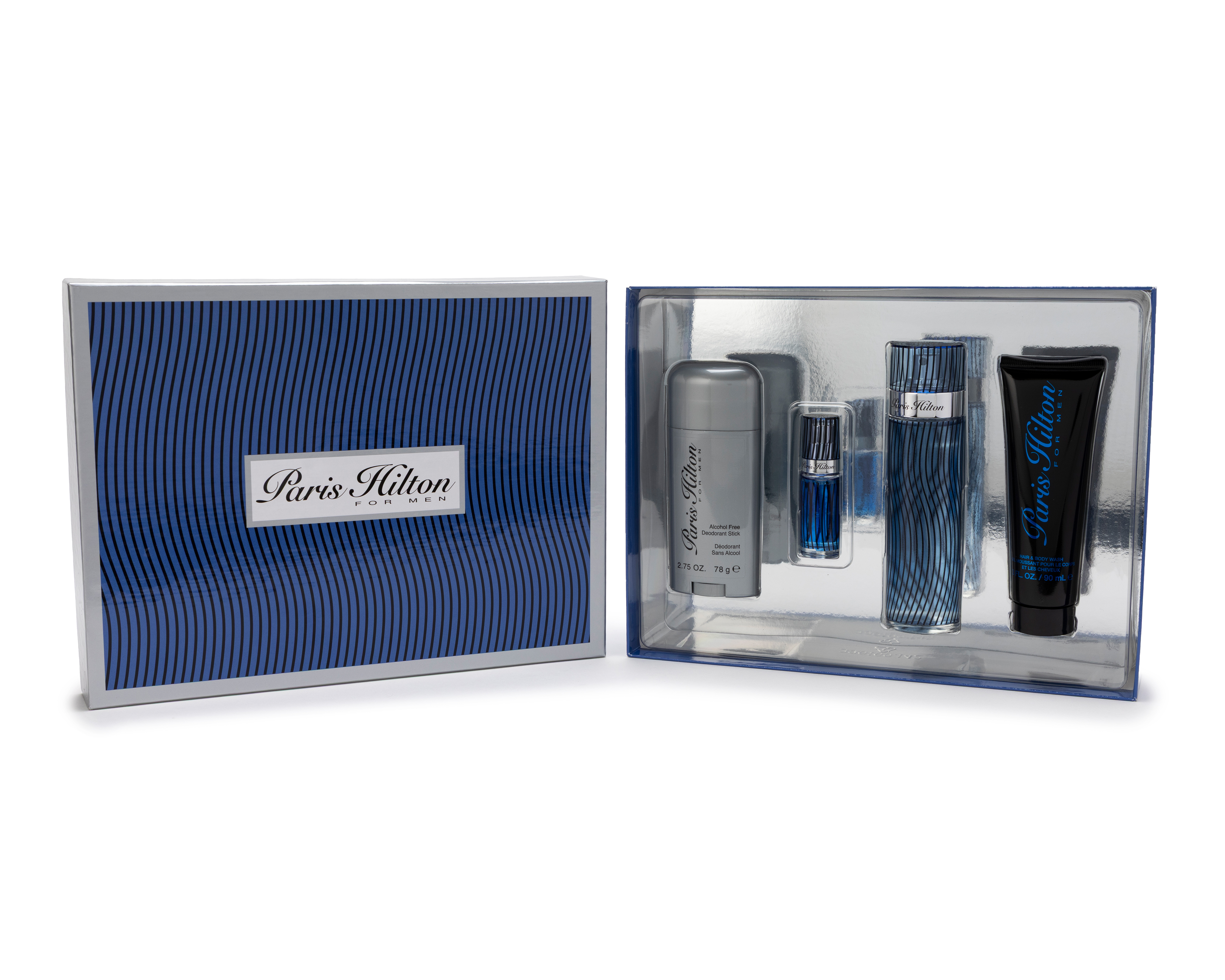 Foto 5 pulgar | Foto 4 | Perfume Paris Hilton For Men 4 Piezas