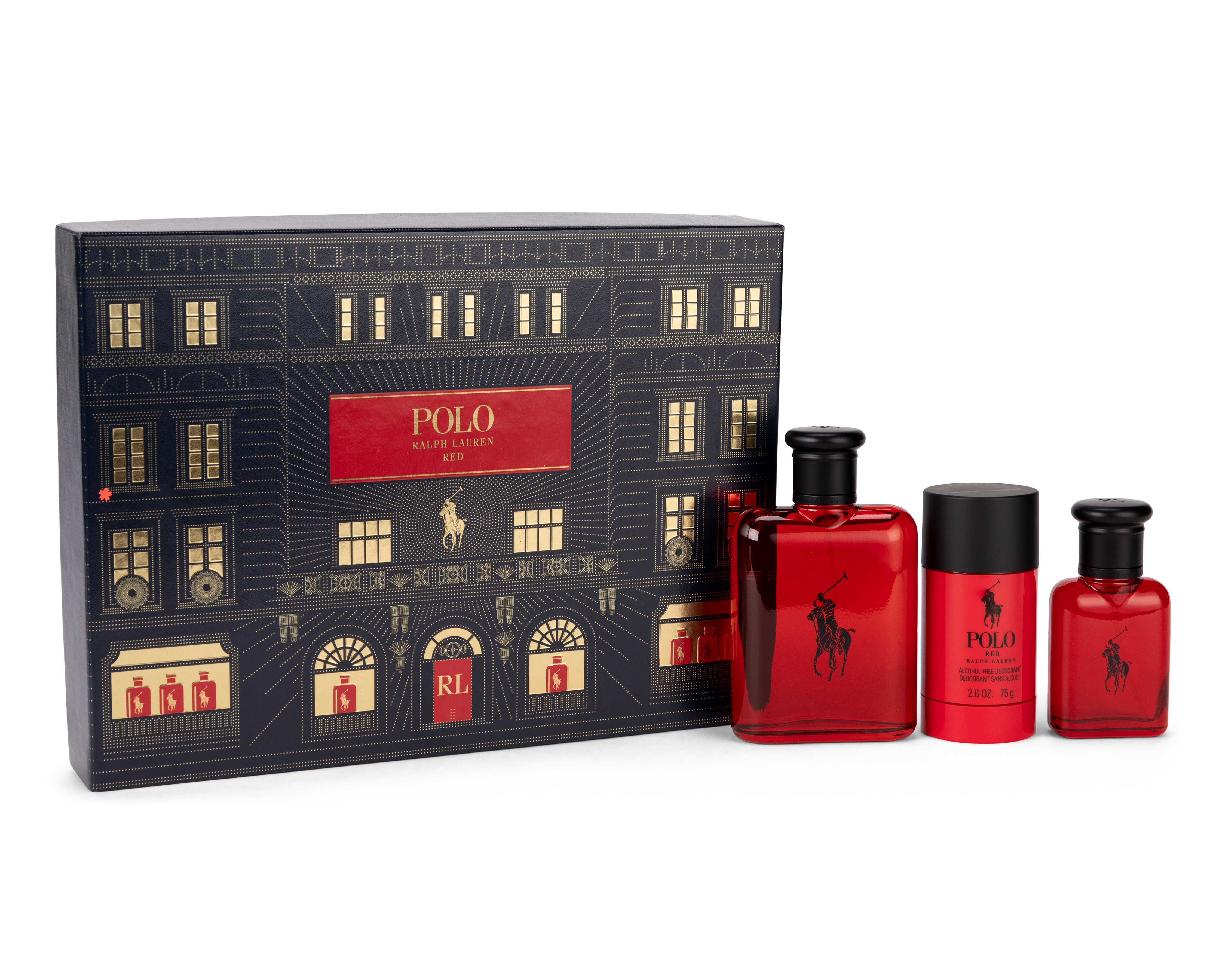 Foto 1 | Foto 1 | Estuche para Hombre Ralph Lauren Polo Red 3 Piezas