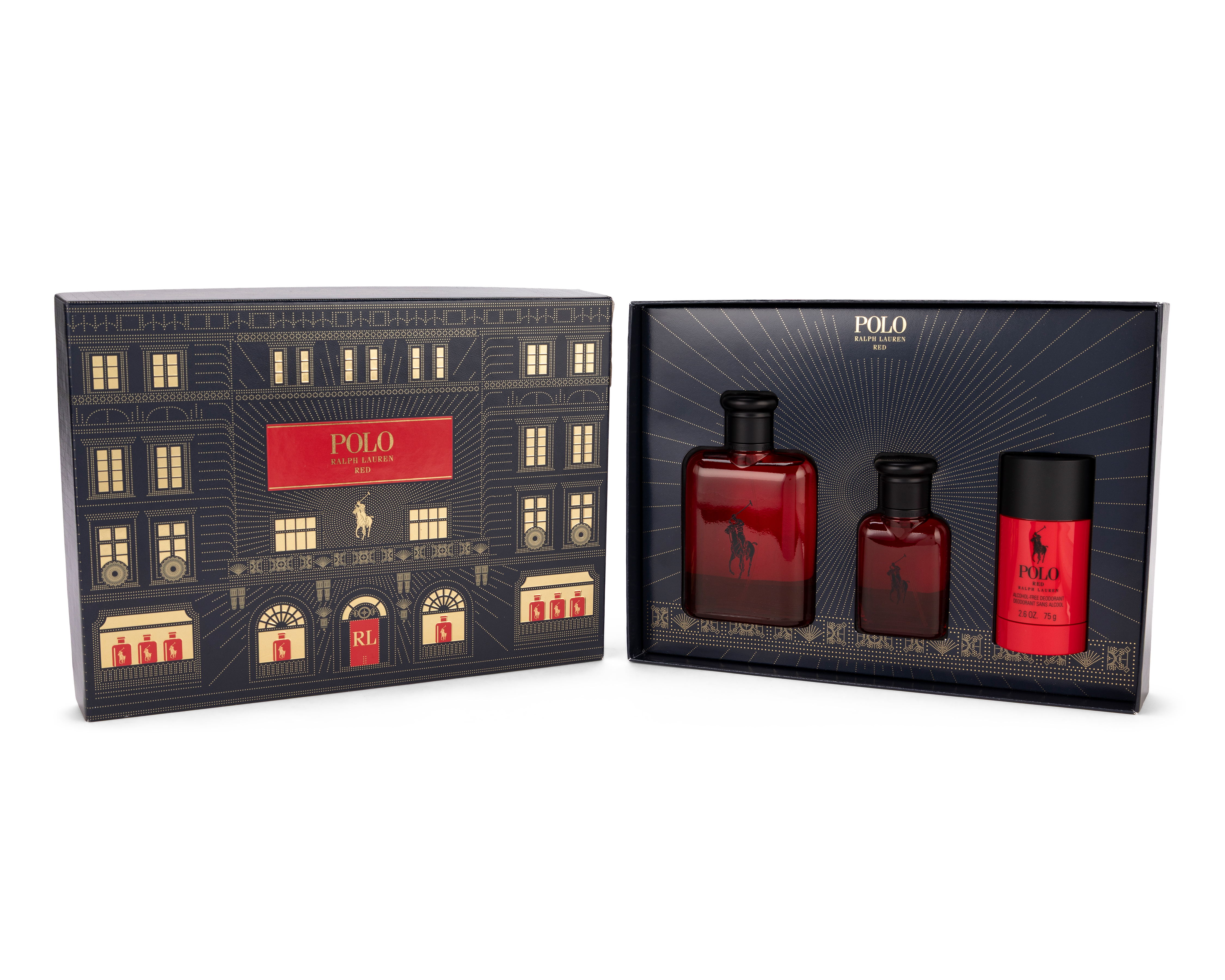 Foto 4 | Foto 4 | Estuche para Hombre Ralph Lauren Polo Red 3 Piezas