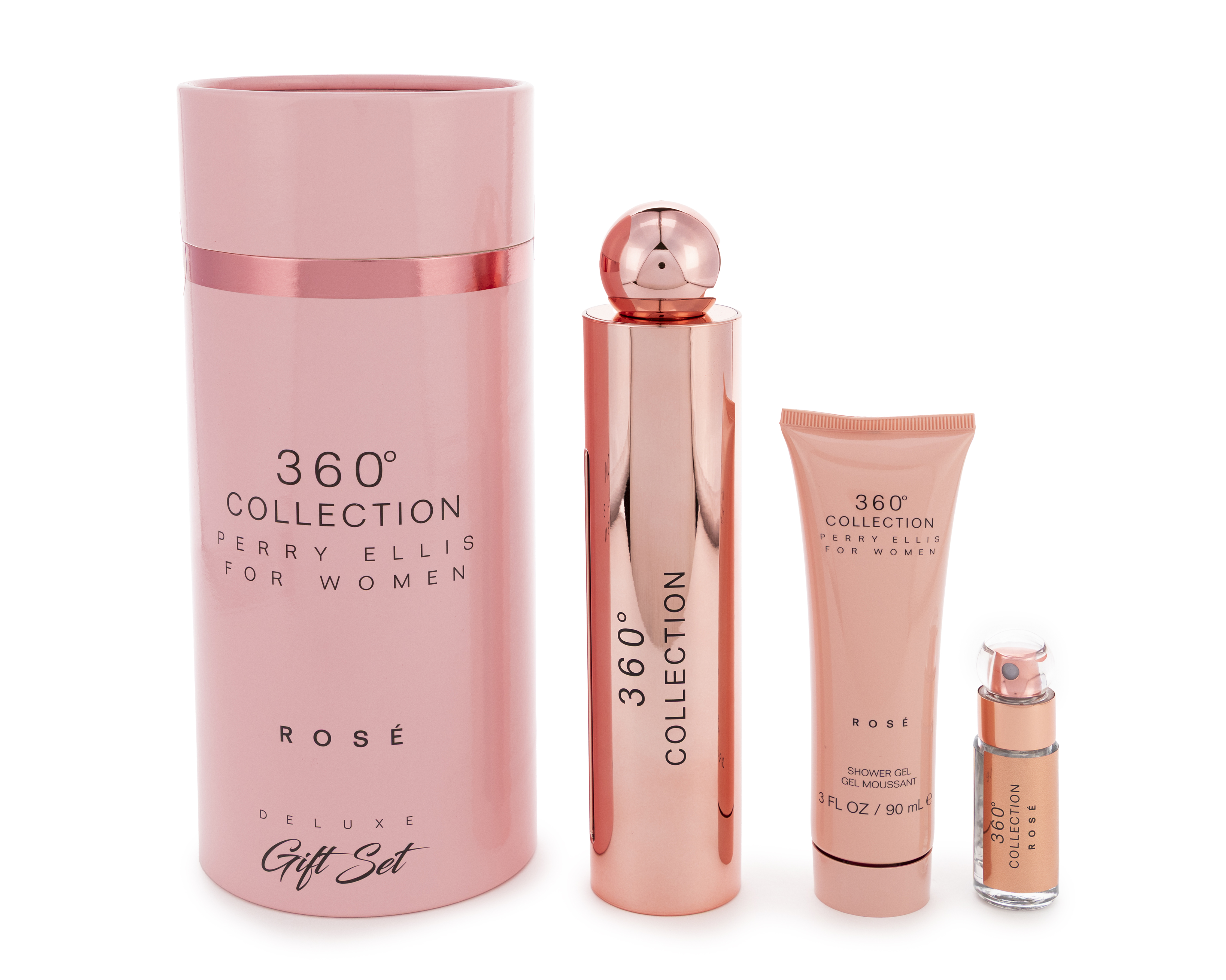 Foto 1 | Foto 1 | Estuche para Mujer Perry Ellis 360 Rosé 3 Piezas
