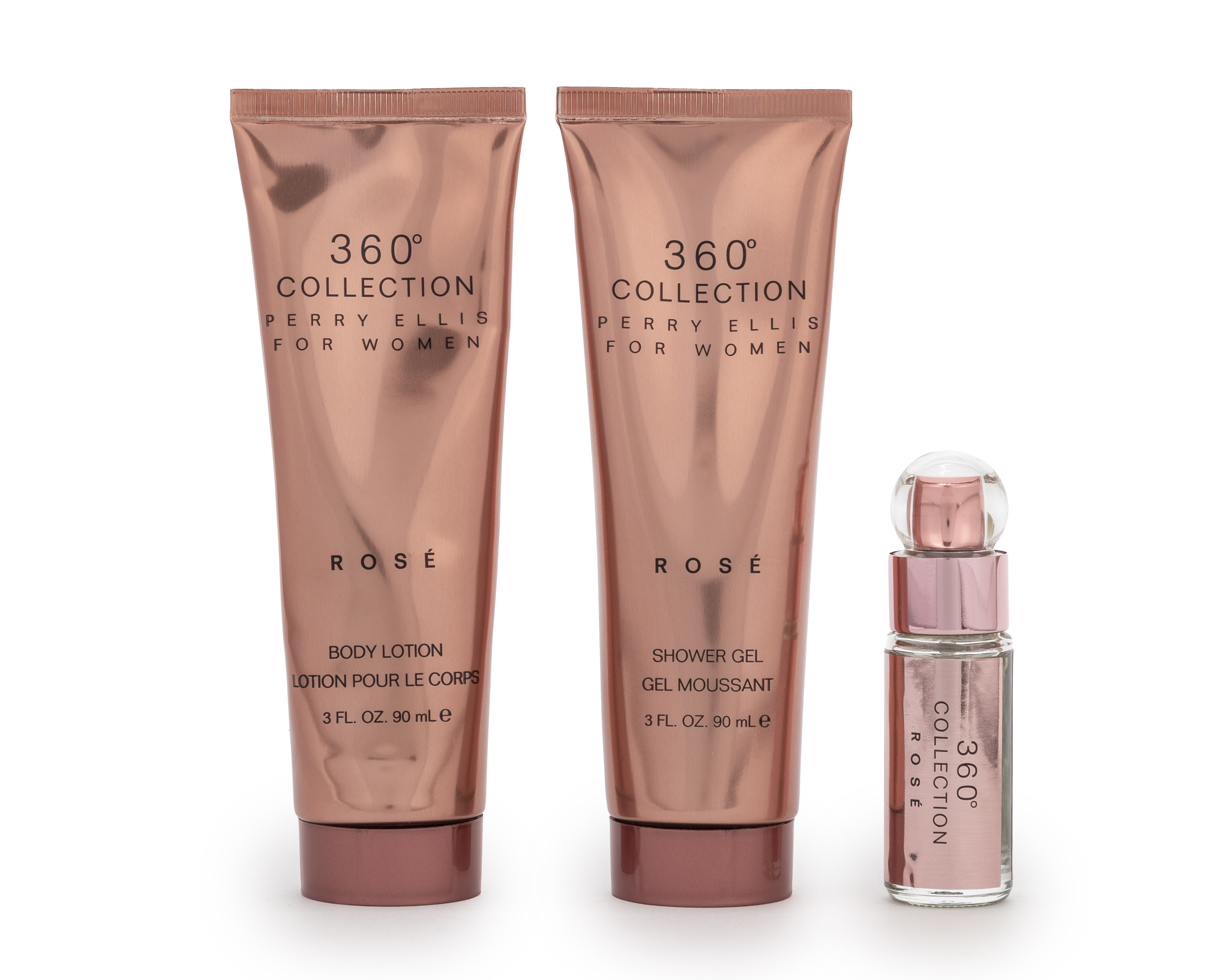 Foto 4 pulgar | Foto 3 | Estuche para Mujer Perry Ellis 360 Collection Rosé 4 Piezas