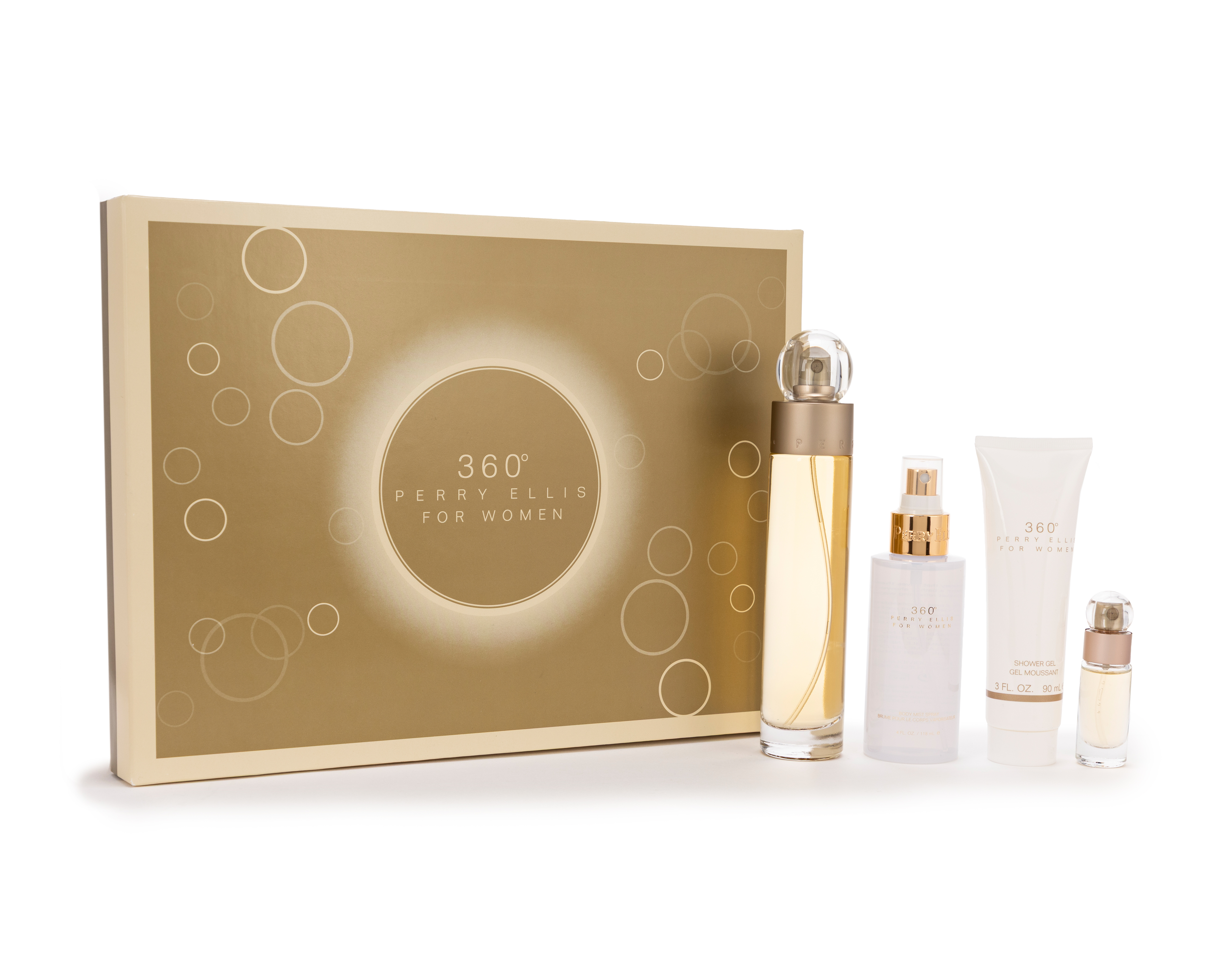 Estuche para Mujer Perry Ellis 360 4 Piezas