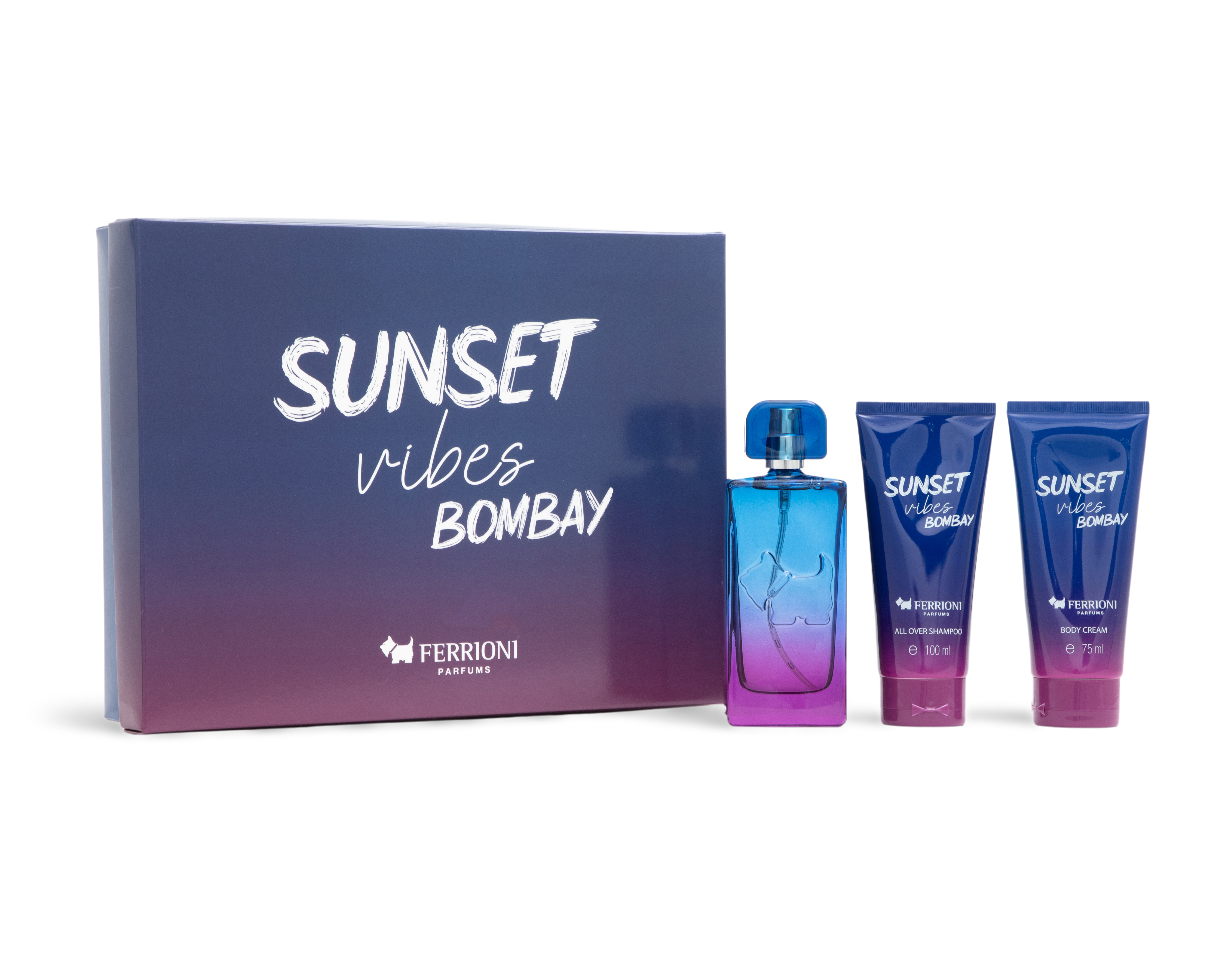 Foto 2 pulgar | Foto 1 | Estuche para Hombre Ferrioni Sunset Vibes Bombay 3 Piezas