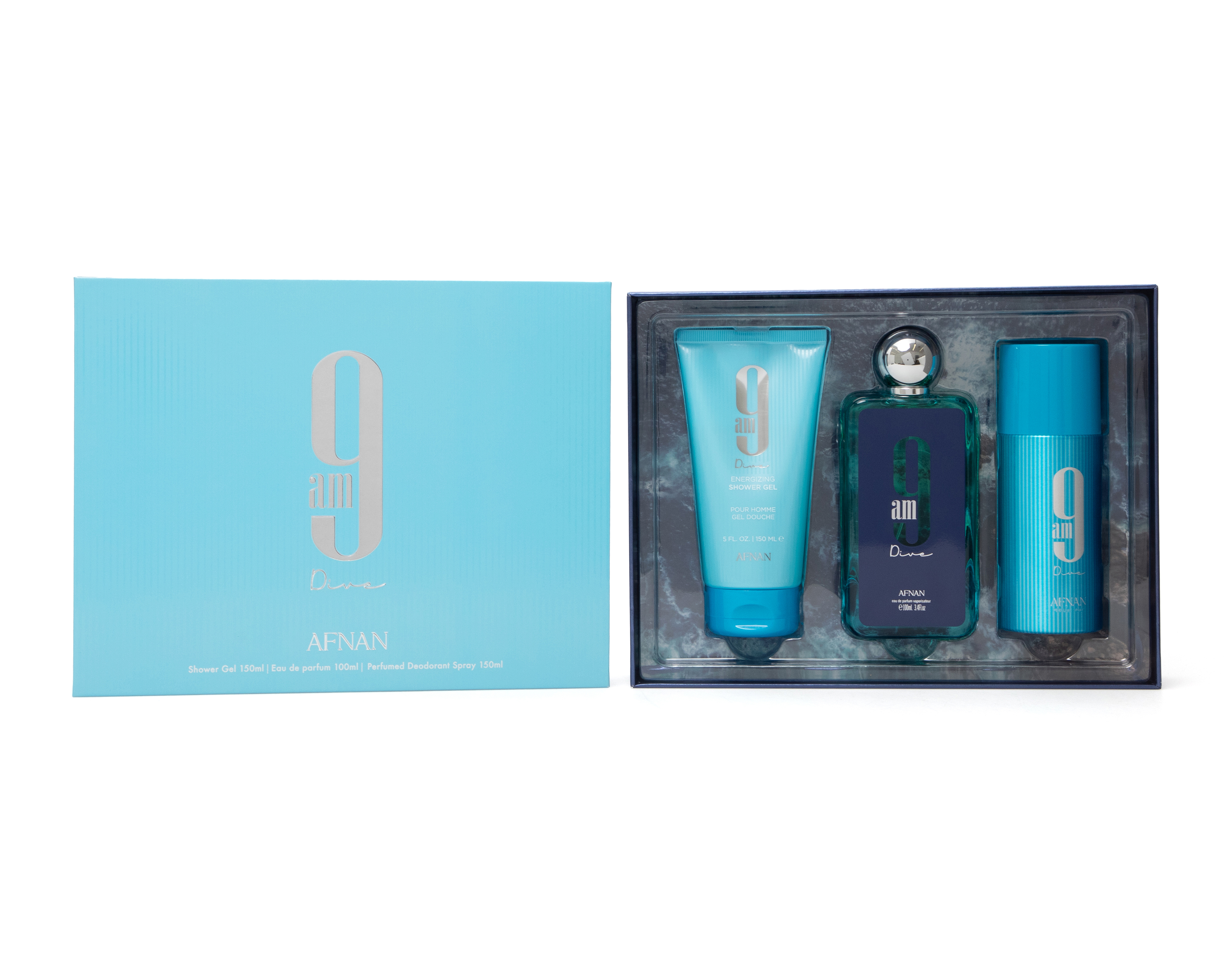 Foto 4 | Foto 4 | Estuche para Hombre Afnan 9am Dive 3 Piezas