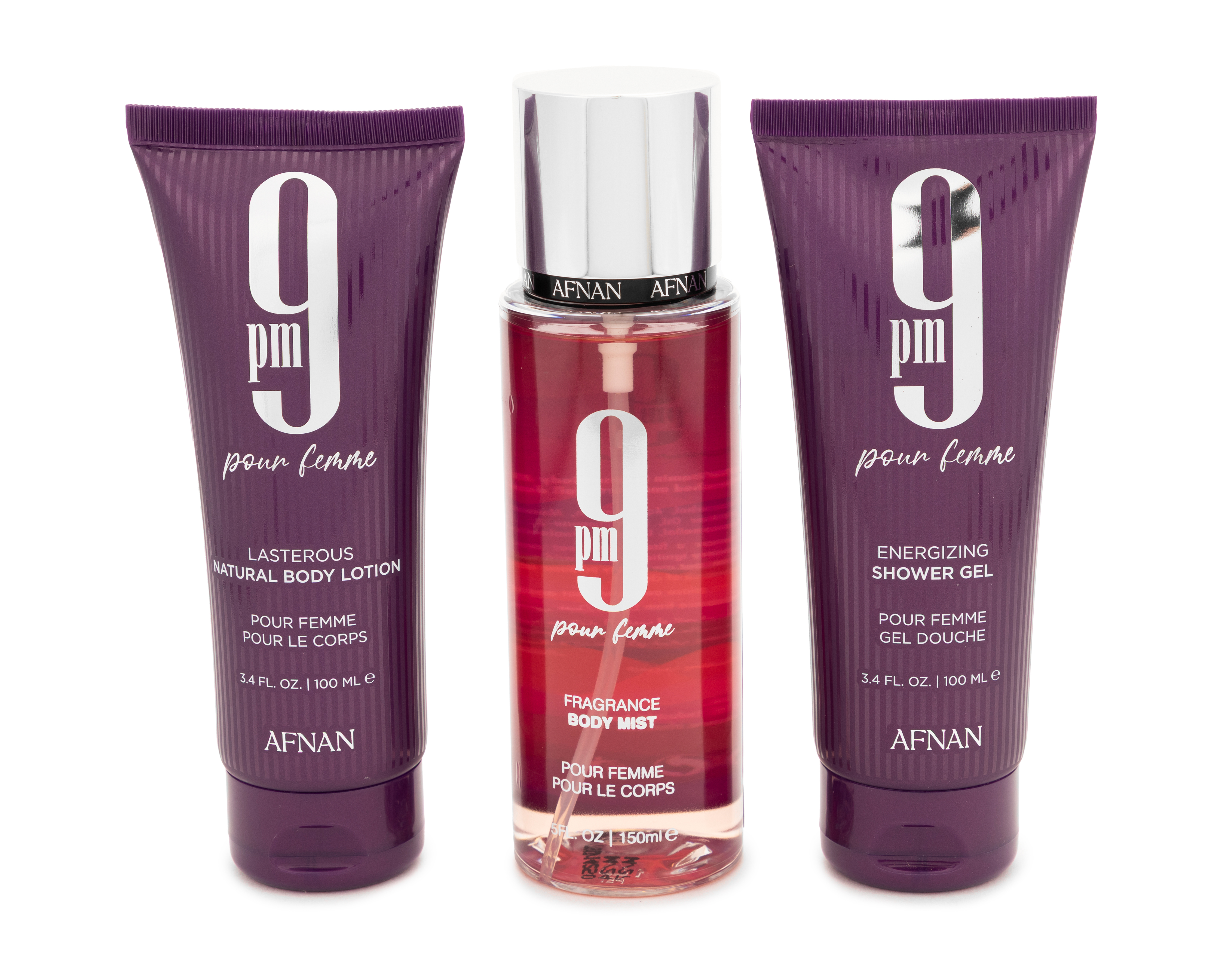 Foto 4 pulgar | Foto 3 | Estuche para Mujer Afnan 9pm Pour Femme 4 Piezas