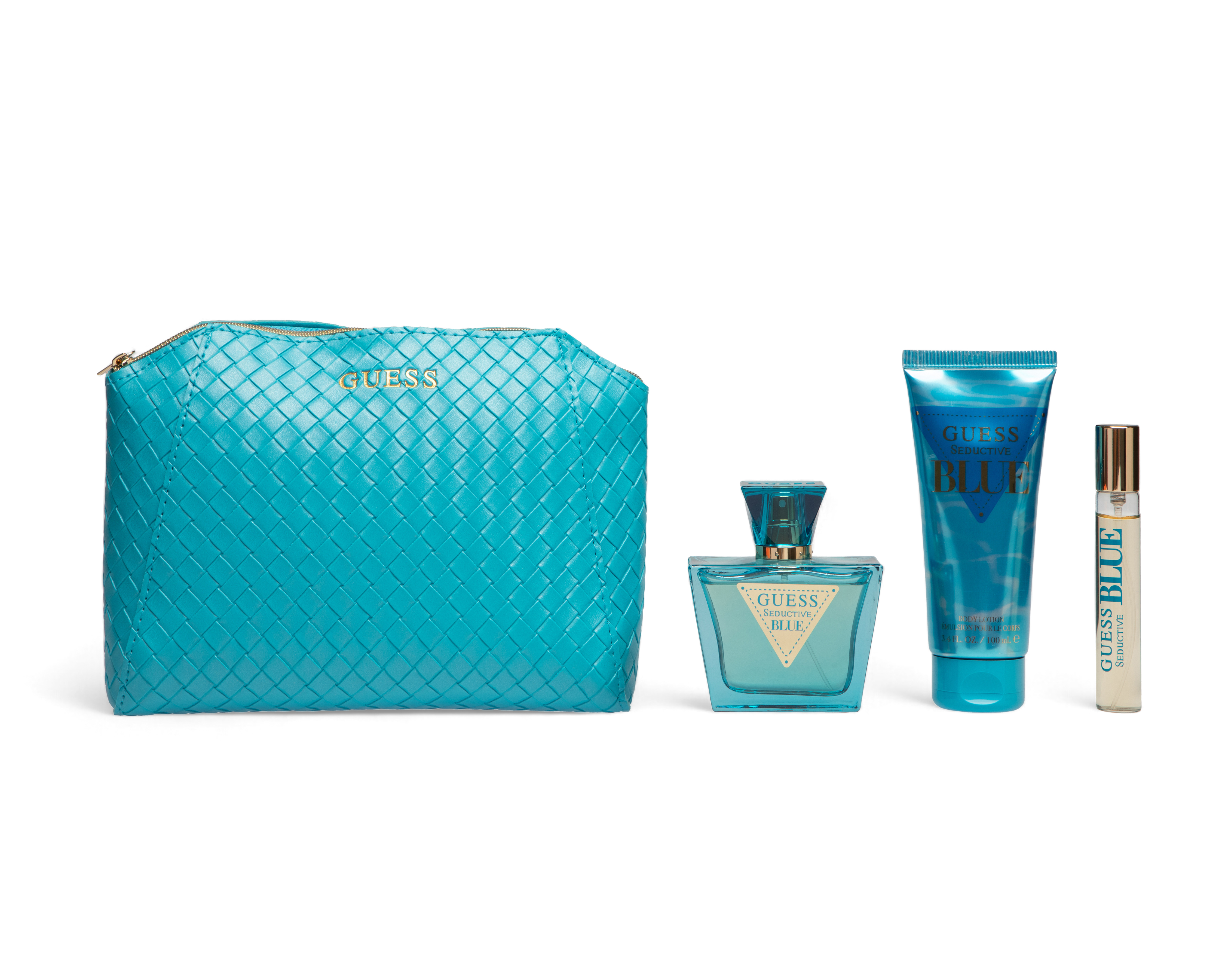 Foto 2 pulgar | Foto 1 | Estuche para Mujer Guess Seductive Blue 4 Piezas