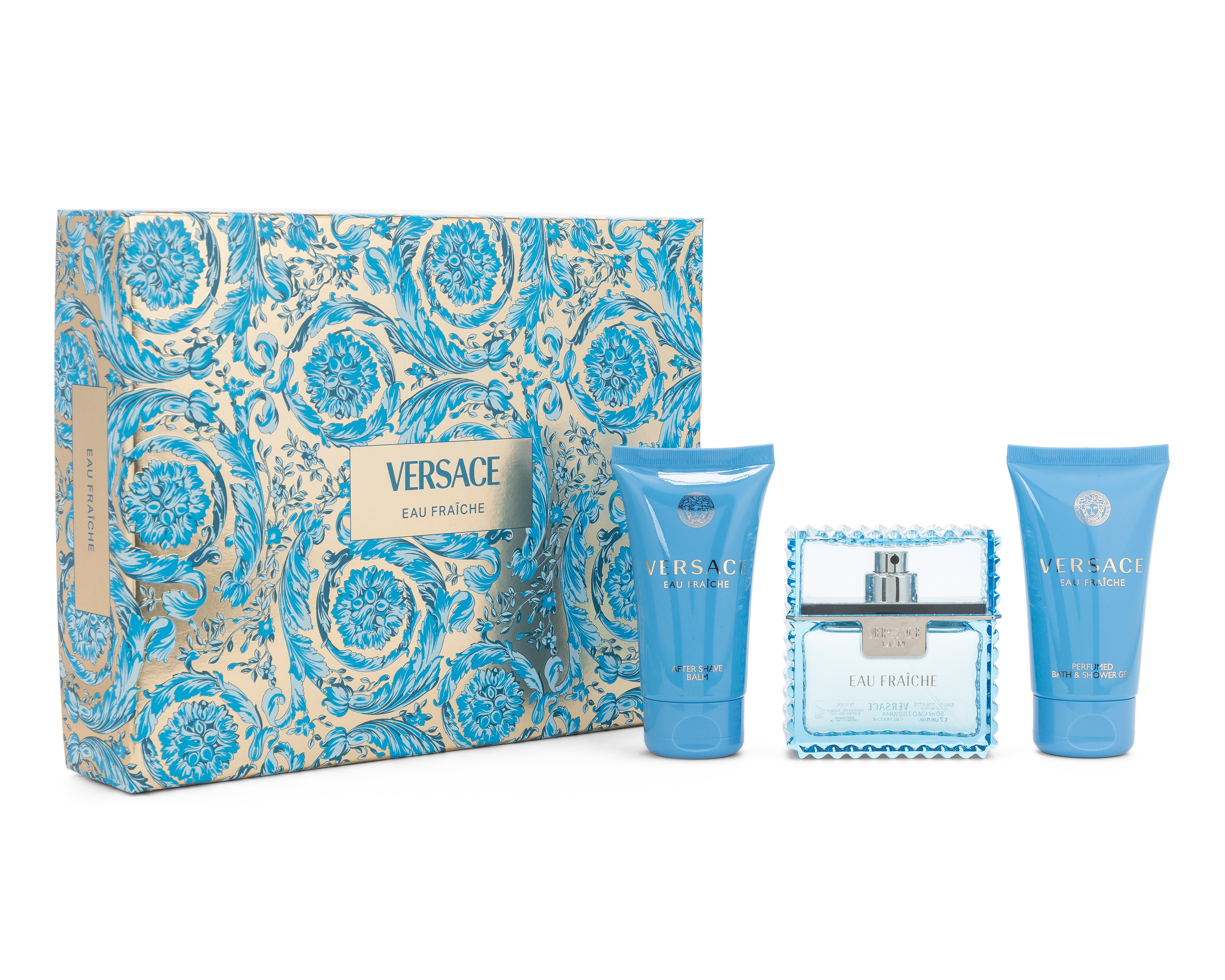 Foto 2 pulgar | Foto 1 | Estuche para Hombre Versace Man Eau Fraiche 3 Piezas