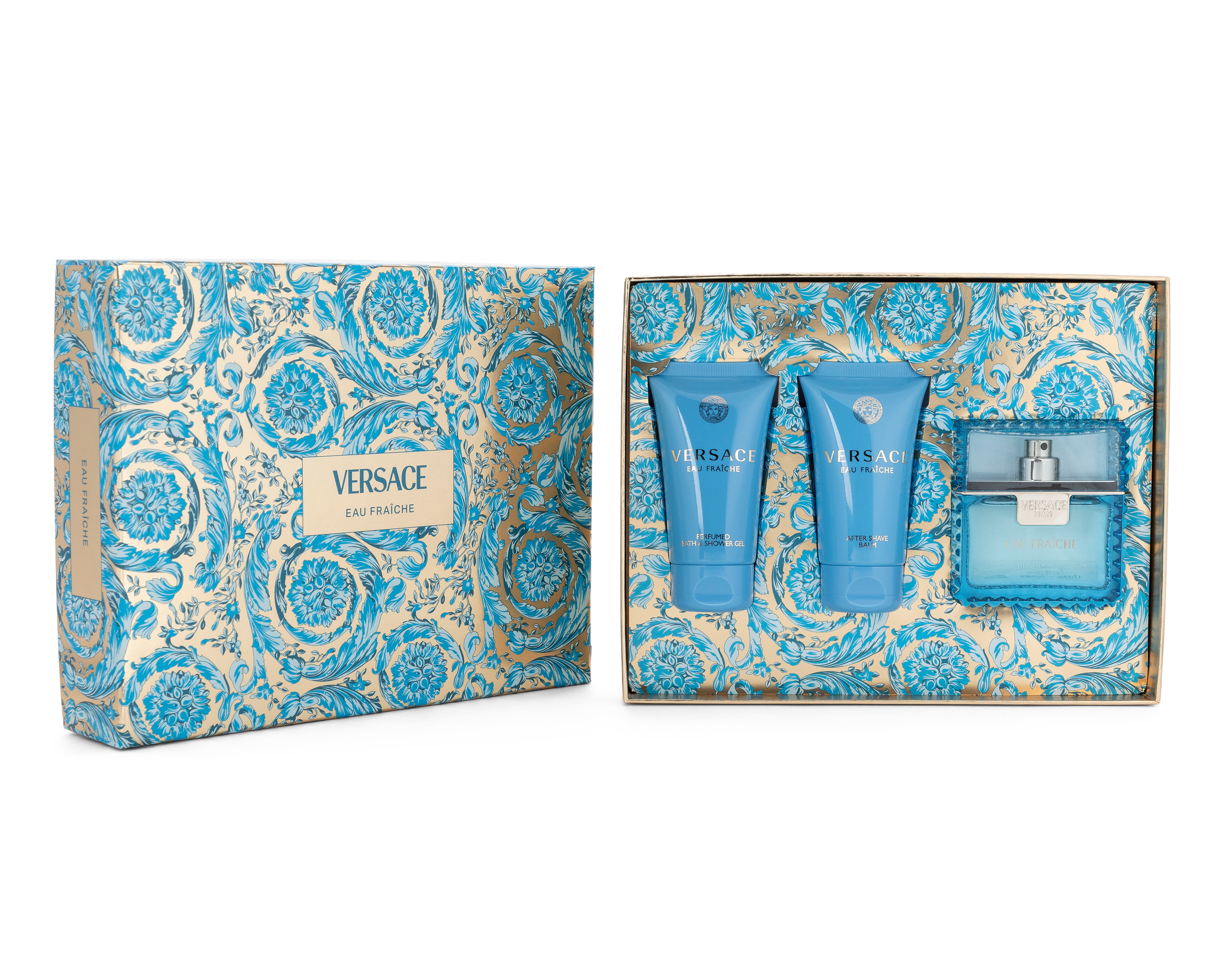 Foto 5 pulgar | Foto 4 | Estuche para Hombre Versace Man Eau Fraiche 3 Piezas