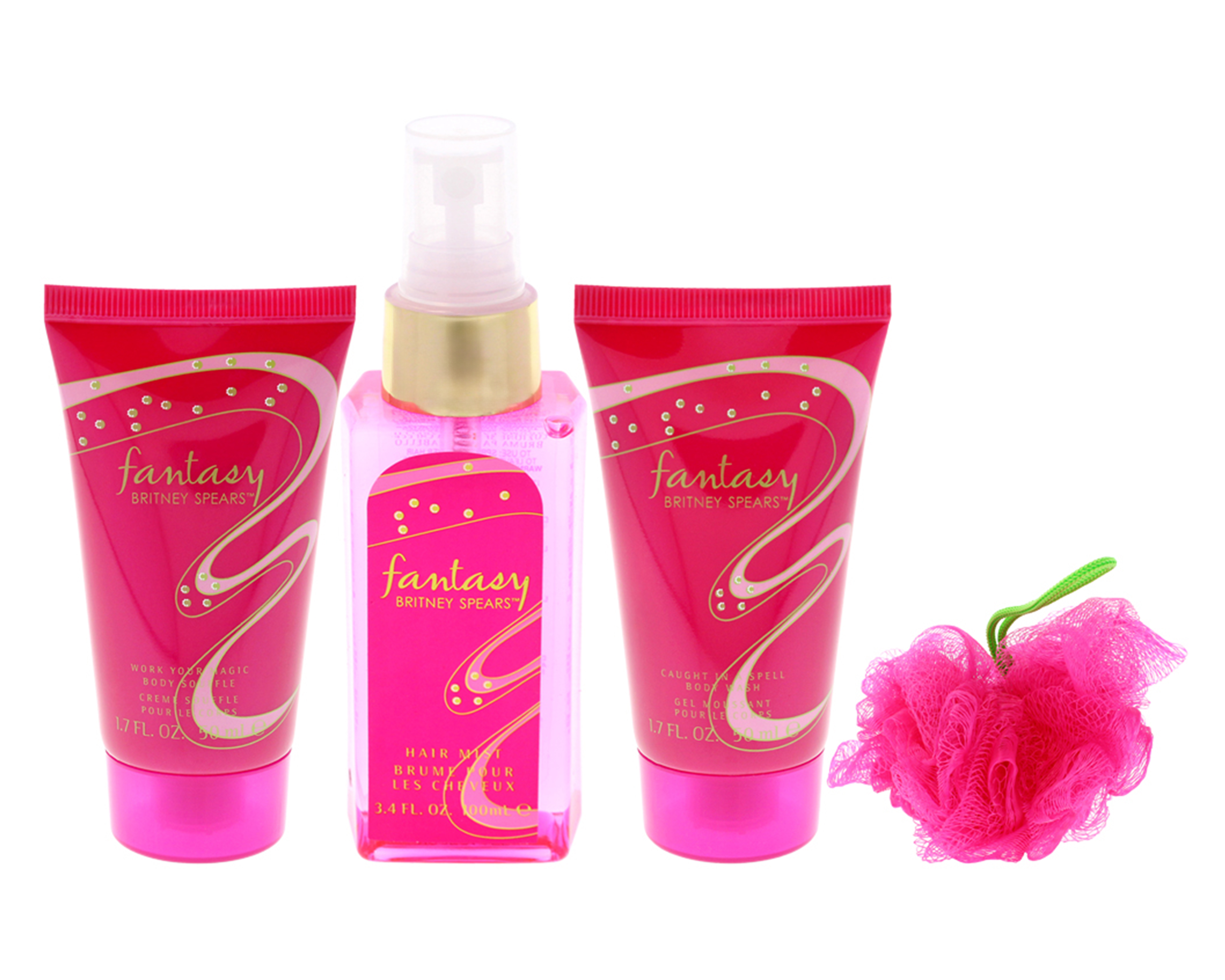 Foto 2 | Foto 2 | Perfume para Cabello Britney Spears Fantasy 4 Piezas