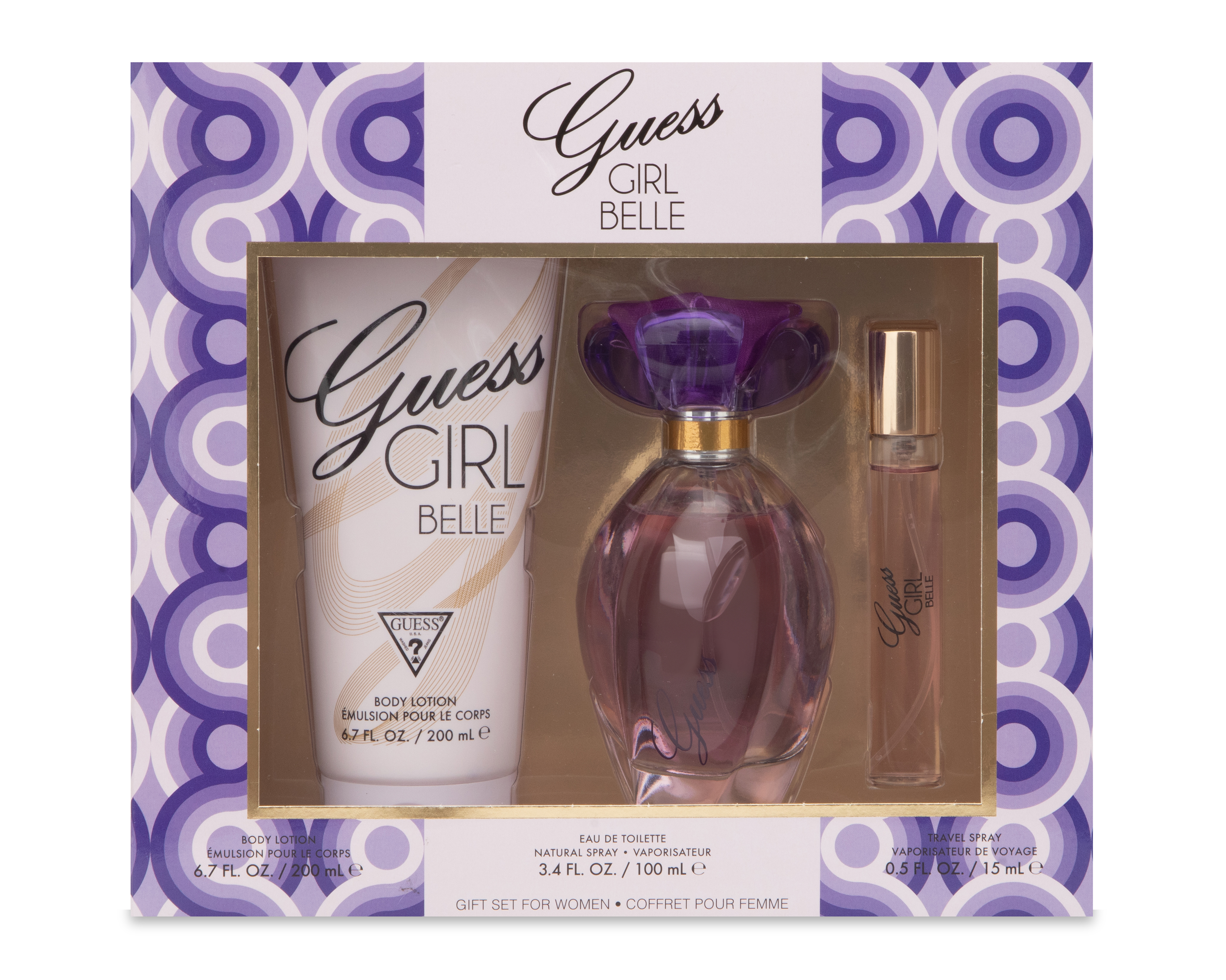 Estuche para Mujer Guess Girl Belle 3 Piezas