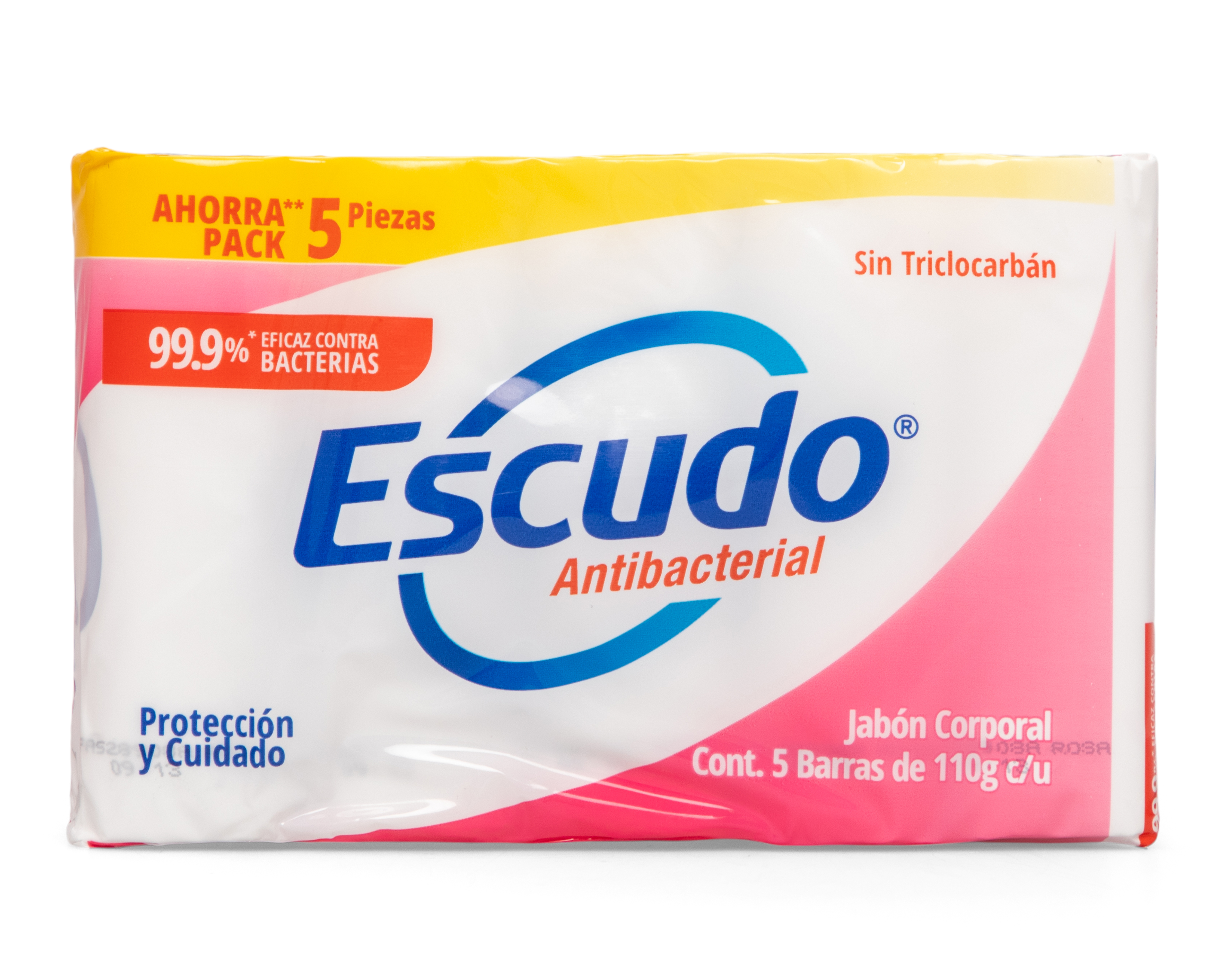 Foto 2 pulgar | Foto 1 | Jabón Corporal Escudo Antibacterial 5 Piezas