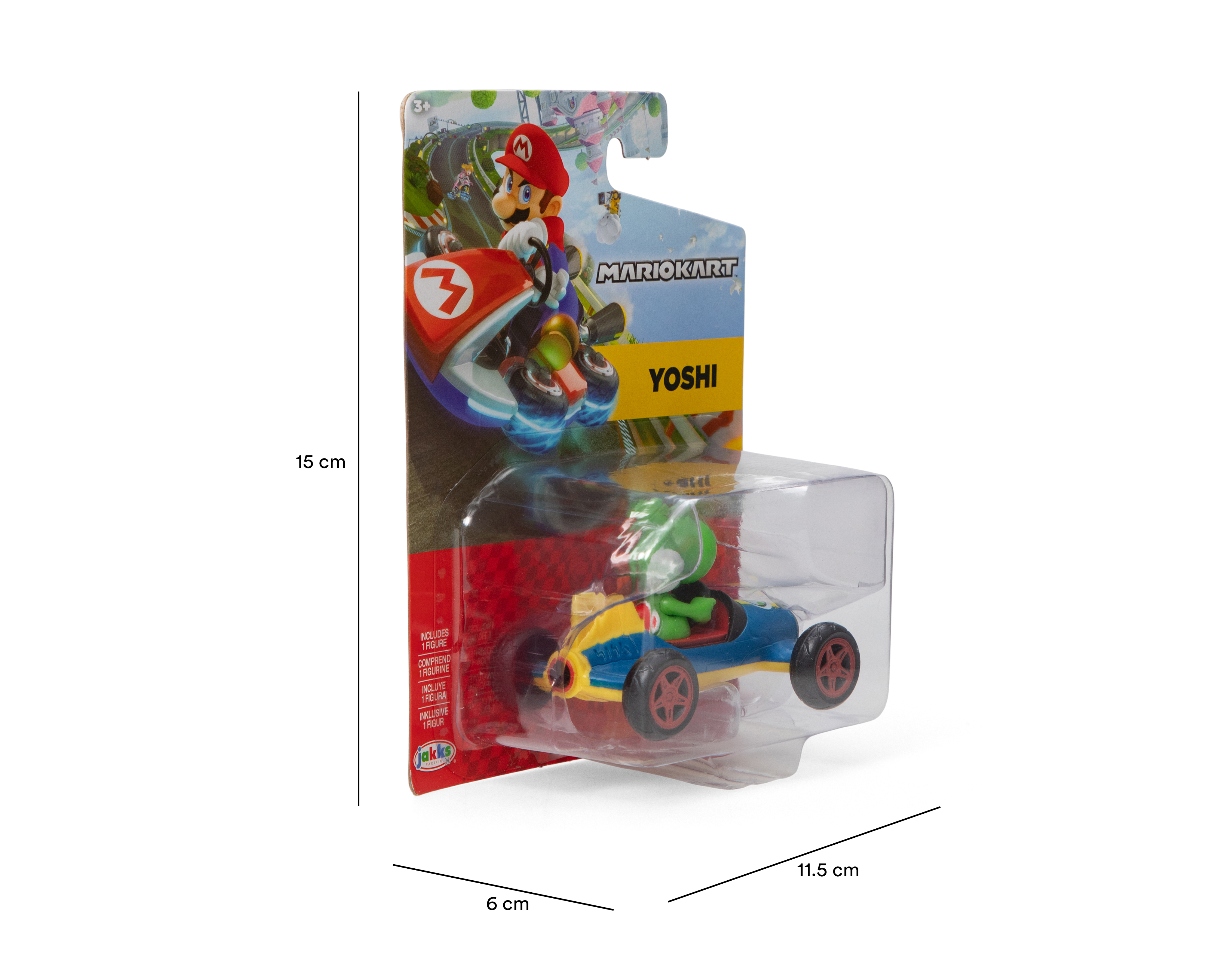 Foto 4 pulgar | Foto 3 | Carro Yoshi Mario Kart Nintendo