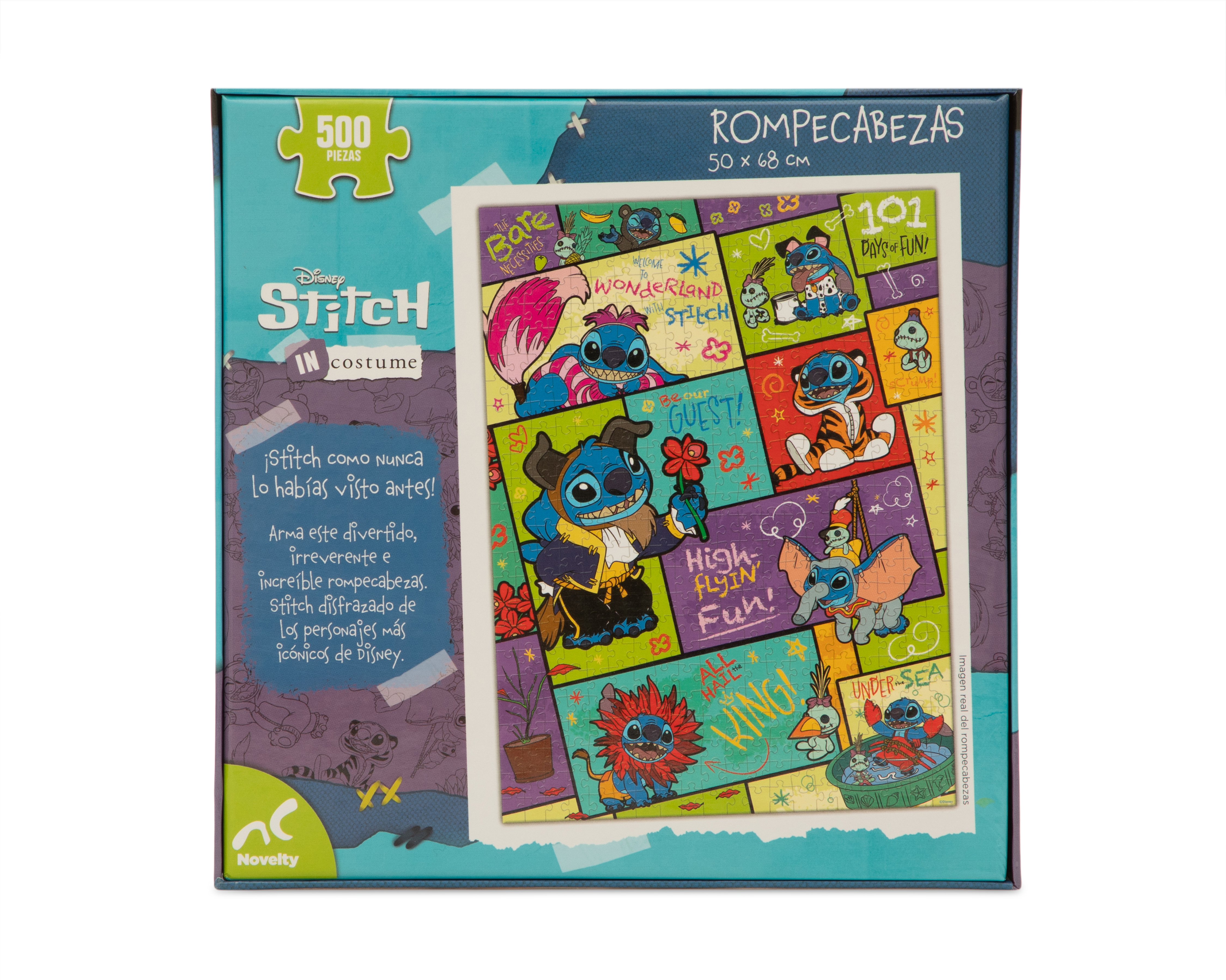 Foto 2 | Foto 2 | Rompecabezas Stitch 500 Piezas